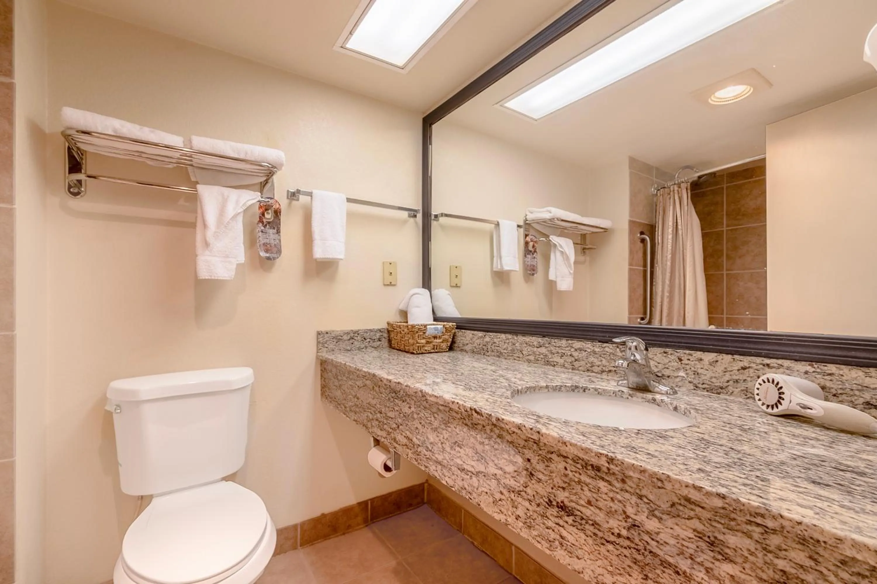 Bathroom in Historic Coronado Motor Hotel by OYO