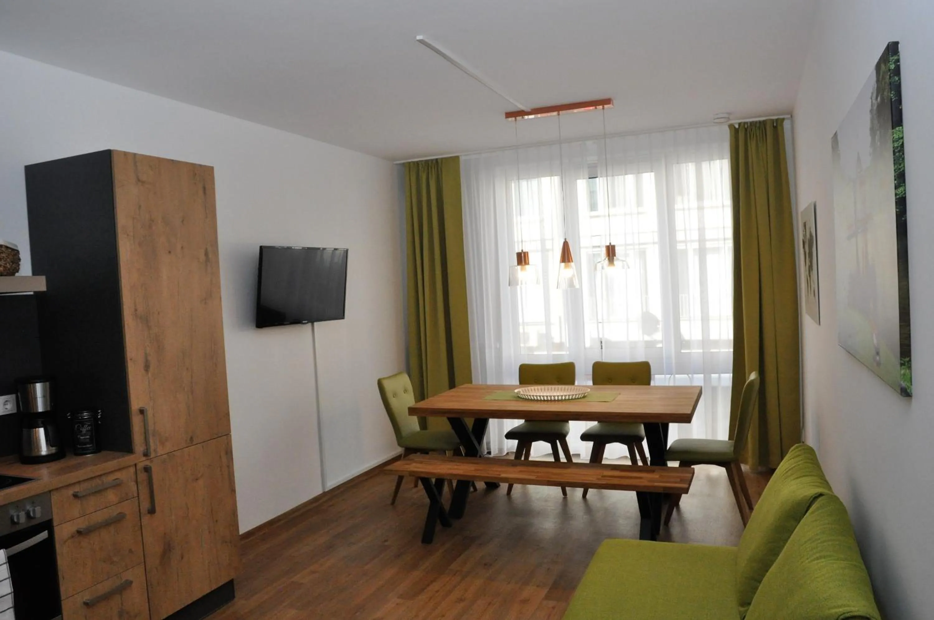 Living room in Apartment an den Quellen