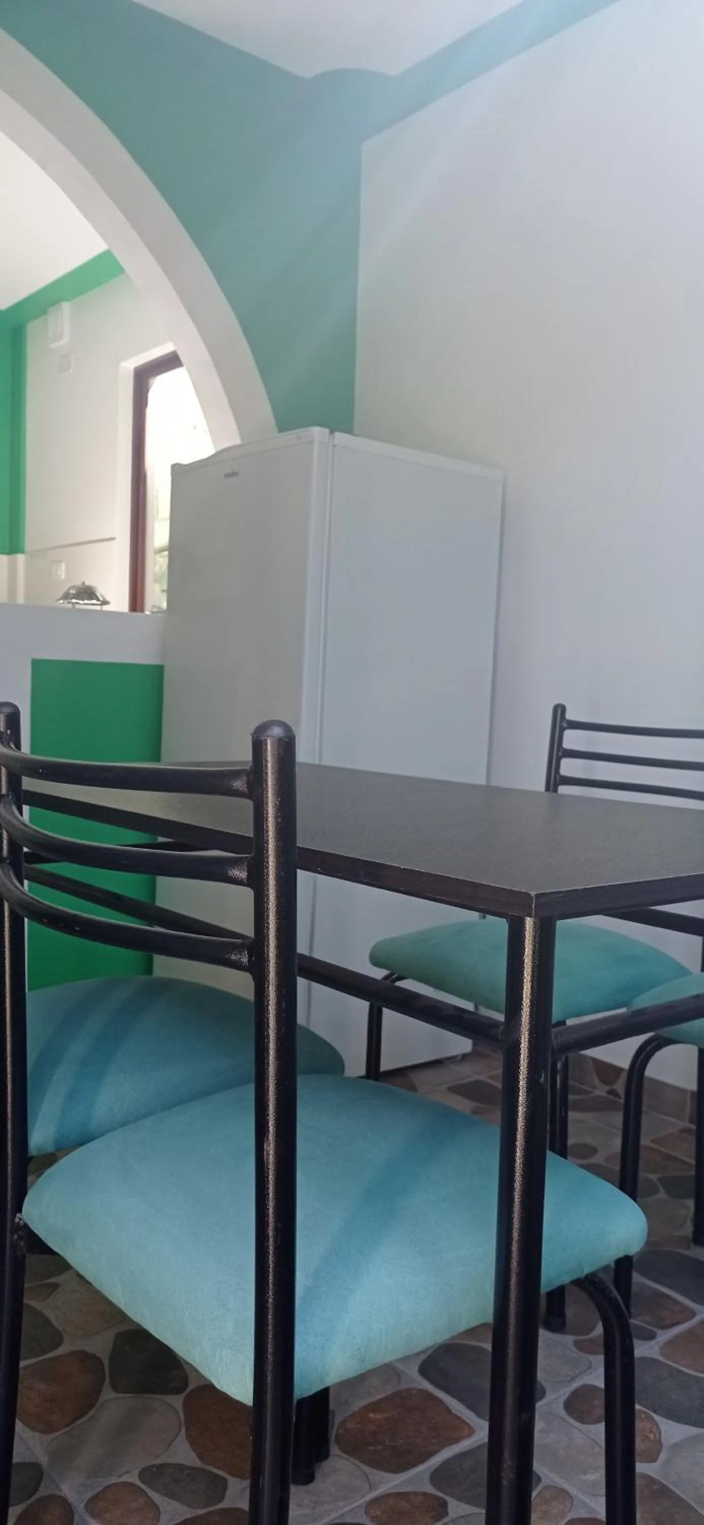 Kitchen or kitchenette in Green House Araque Inn