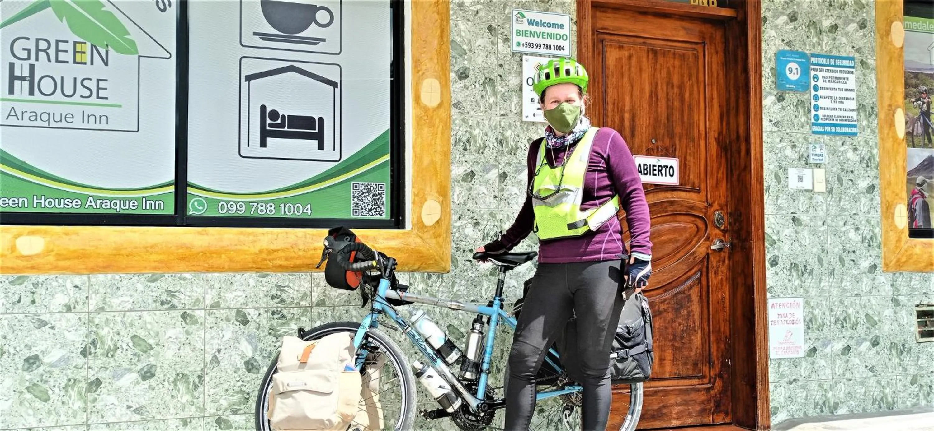 Cycling in Green House Araque Inn