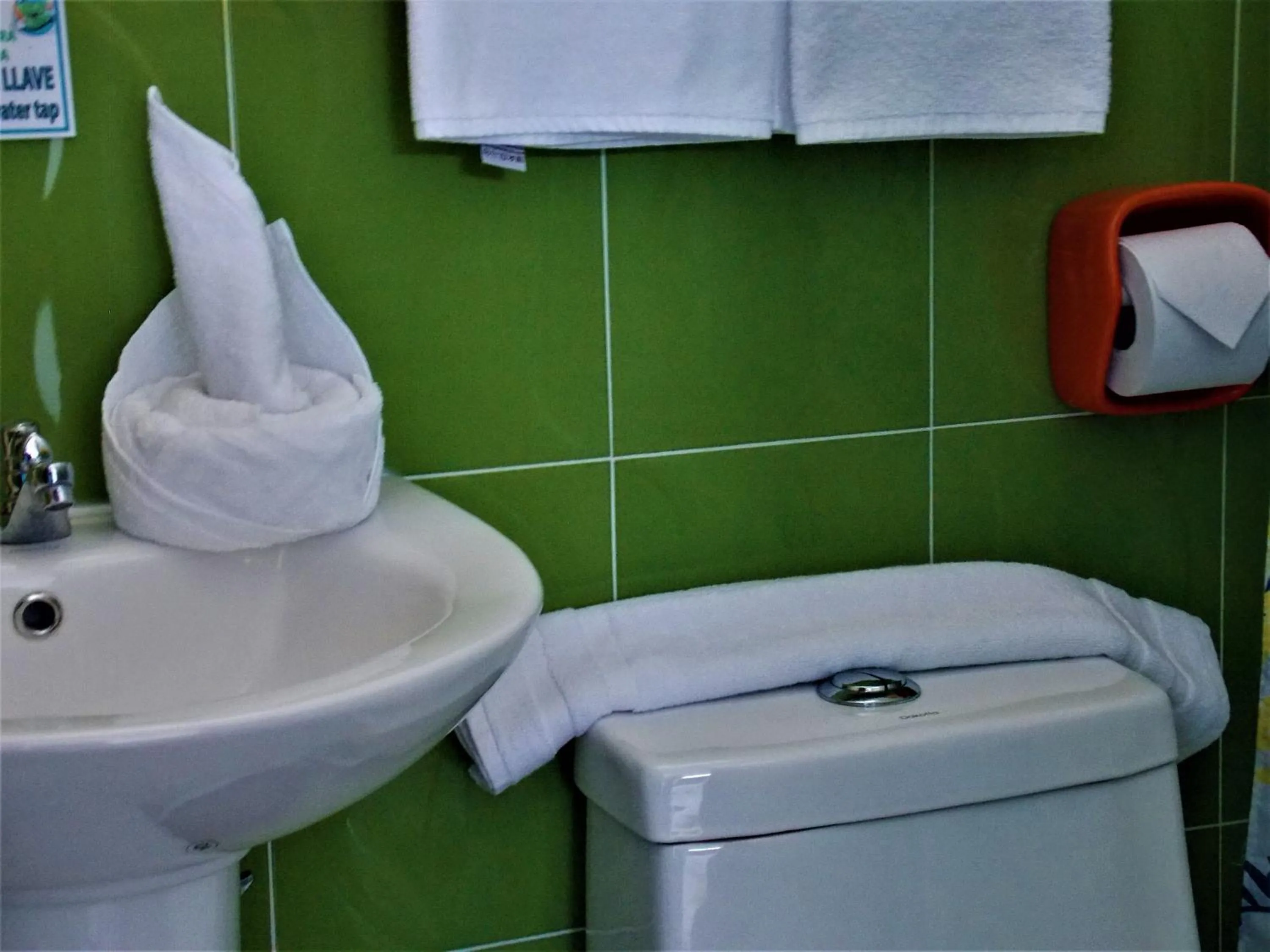 Bathroom in Green House Araque Inn
