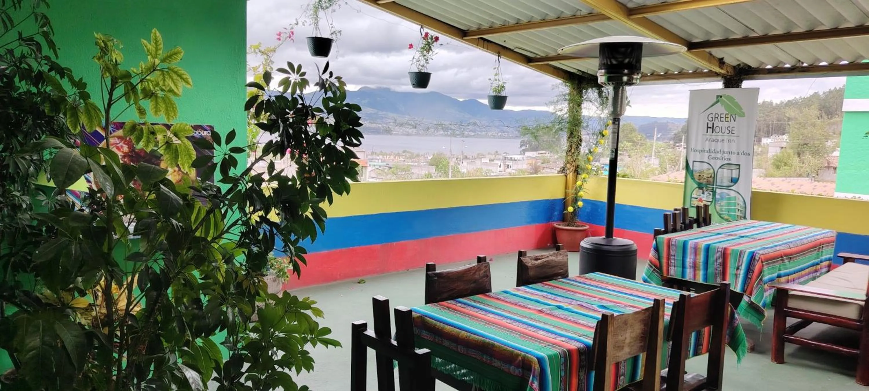 Balcony/Terrace in Green House Araque Inn