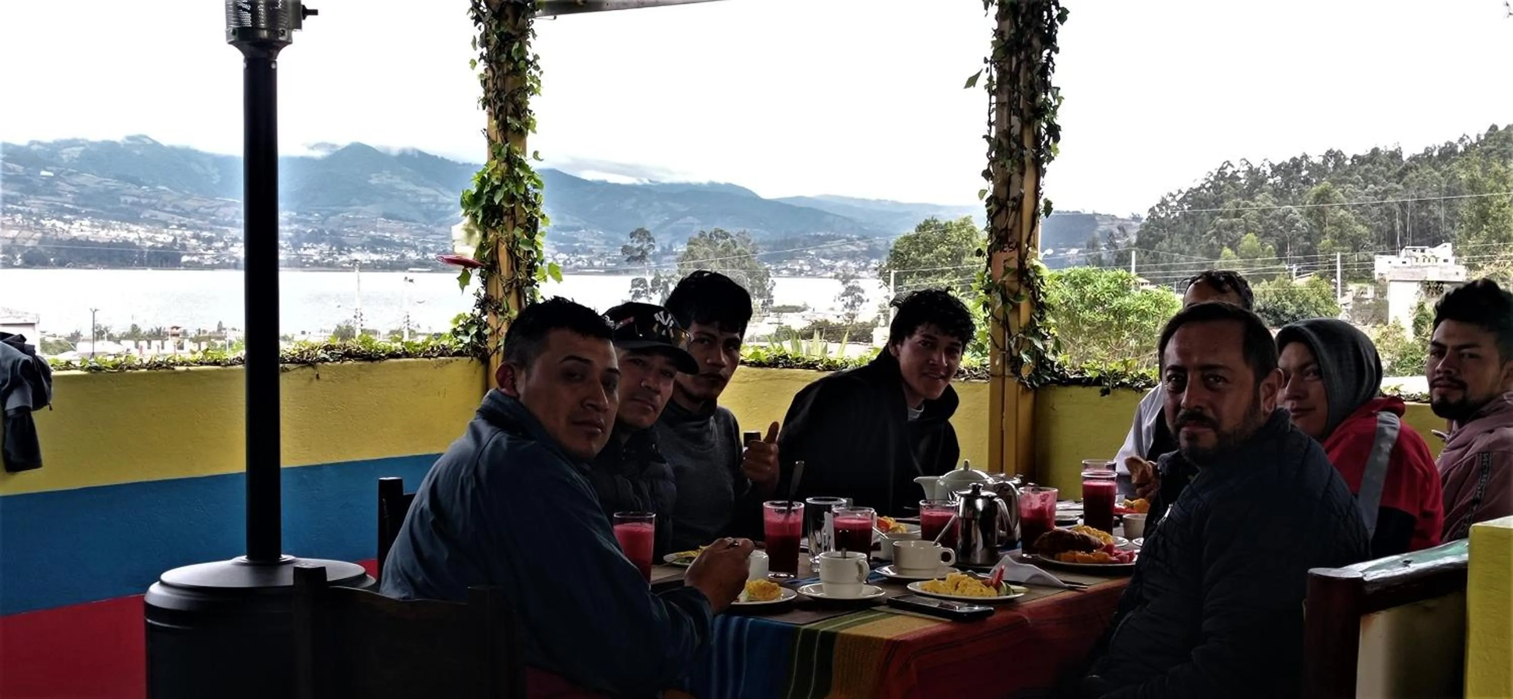 Dining area in Green House Araque Inn