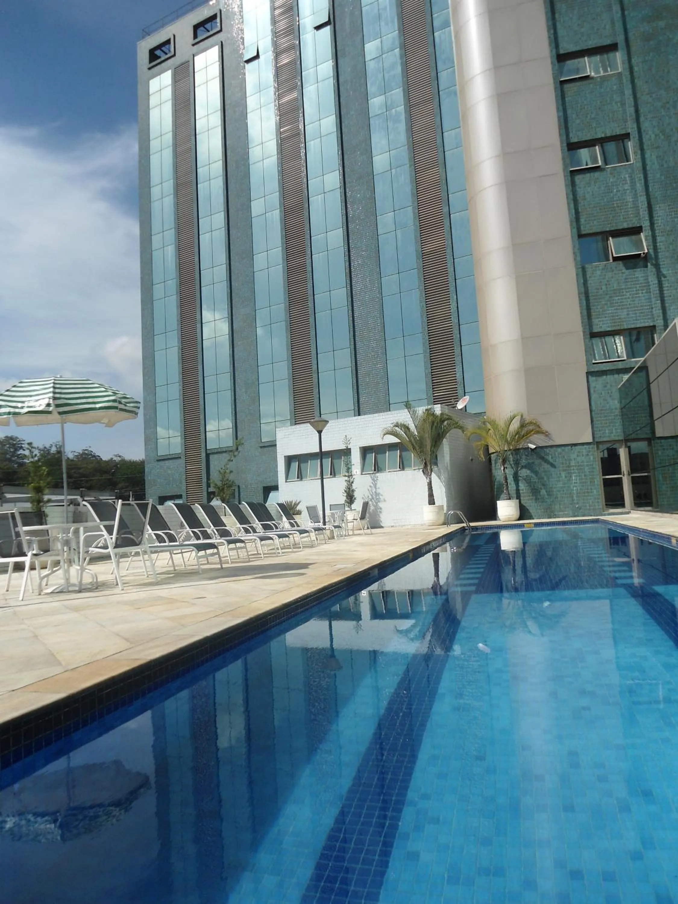 Swimming pool in Hotel Nacional Inn São José dos Campos