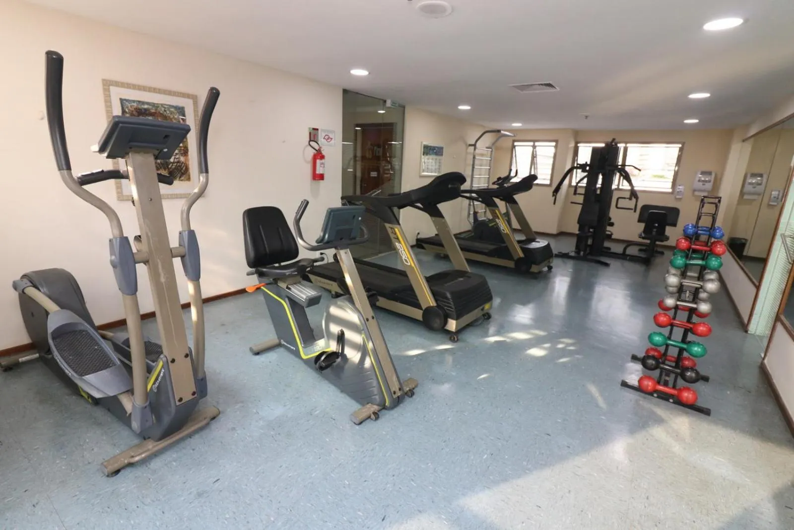 Fitness centre/facilities in Hotel Nacional Inn São José dos Campos