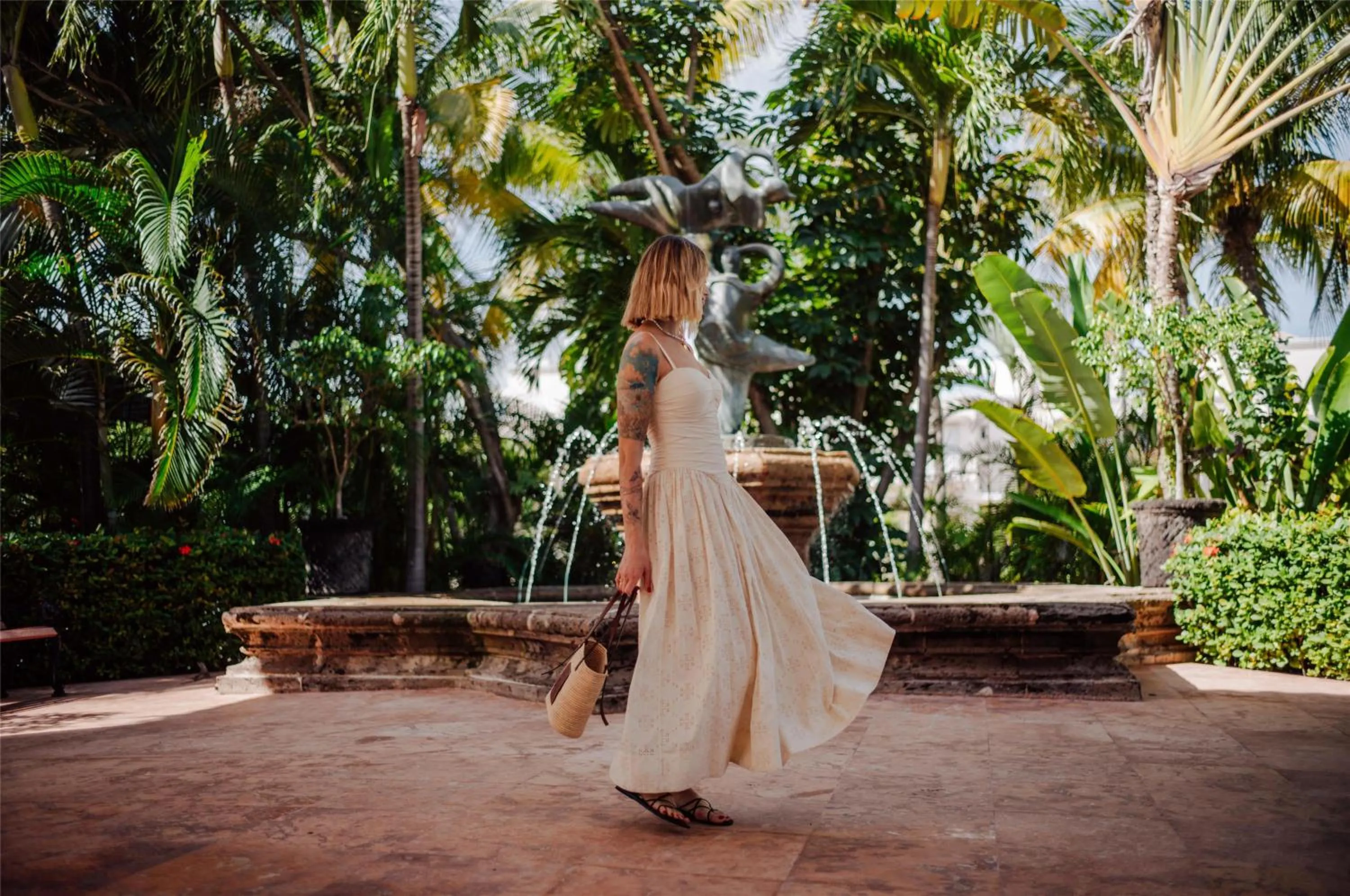Garden in Kempinski Hotel Cancun