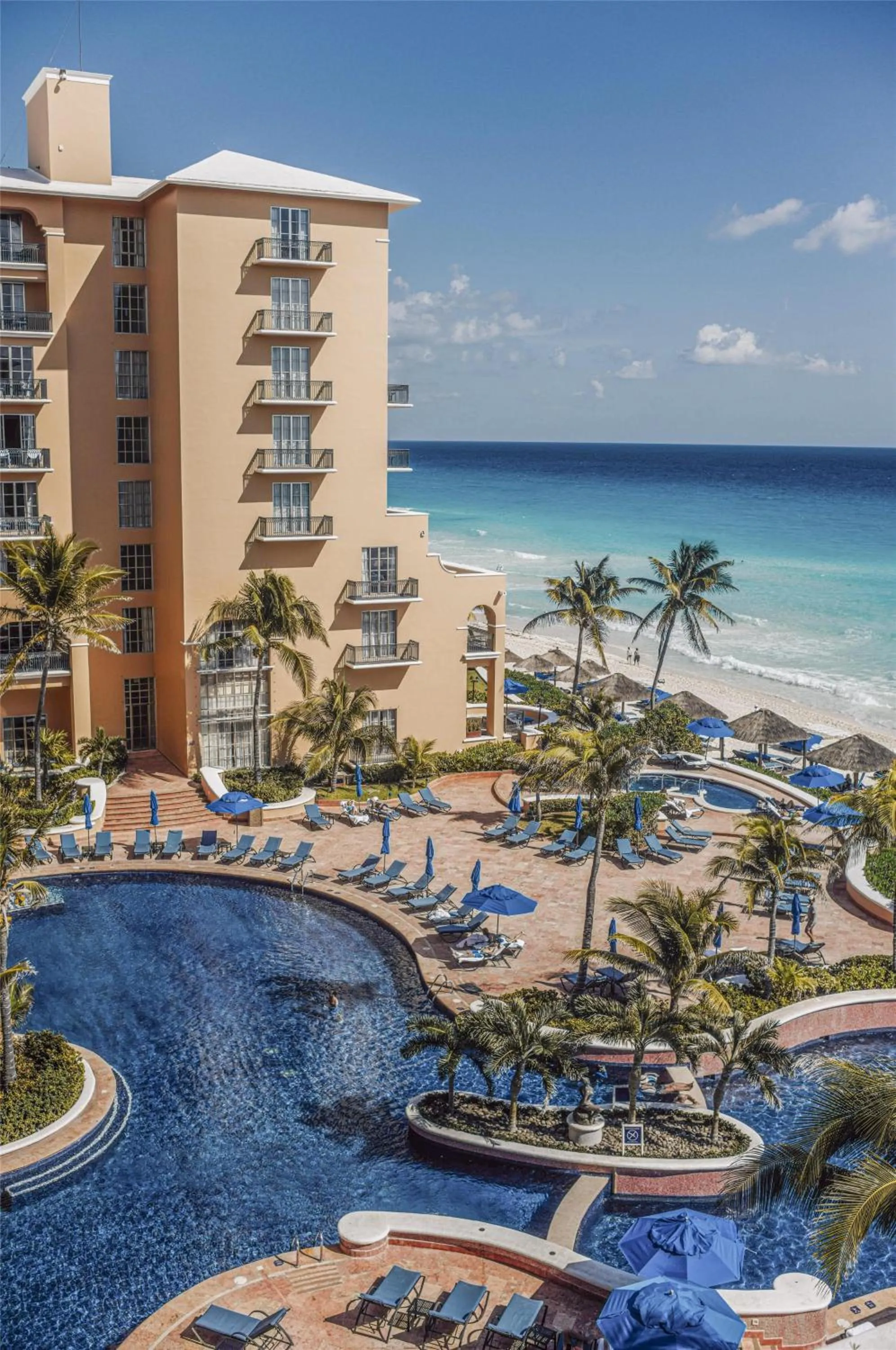 Property building in Kempinski Hotel Cancun