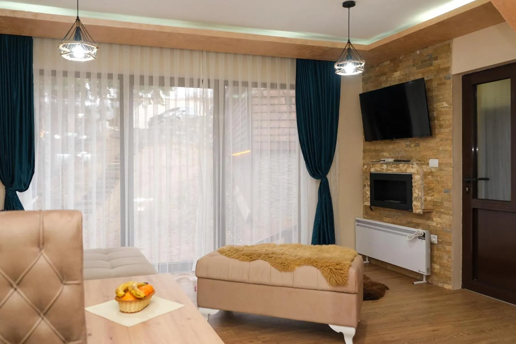 Living room in Villa Zagorka and mountain houses A, M, D