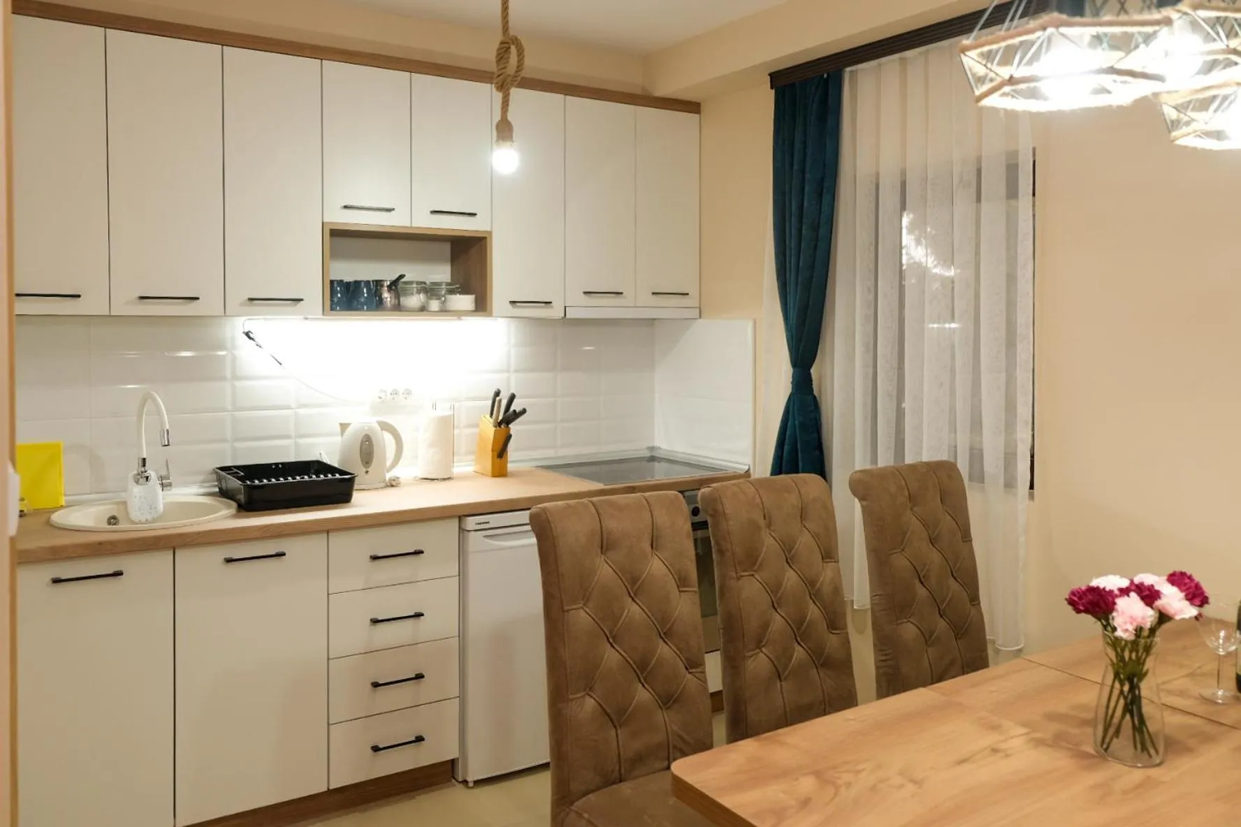 kitchen in Villa Zagorka and mountain houses A, M, D