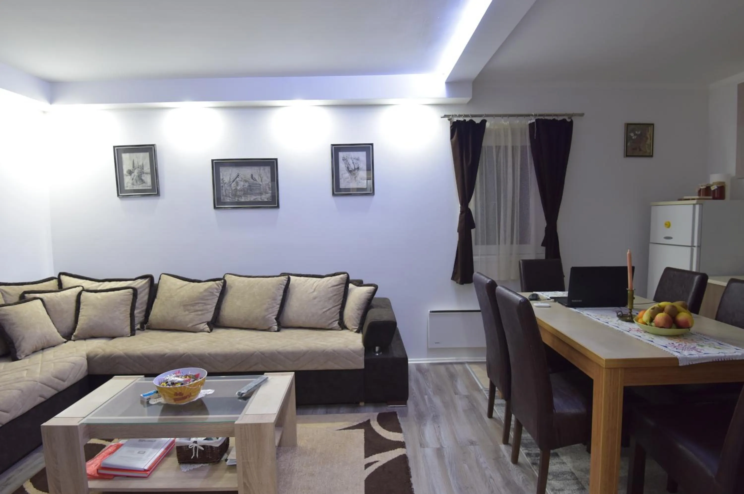 Living room in Villa Zagorka and mountain houses A, M, D