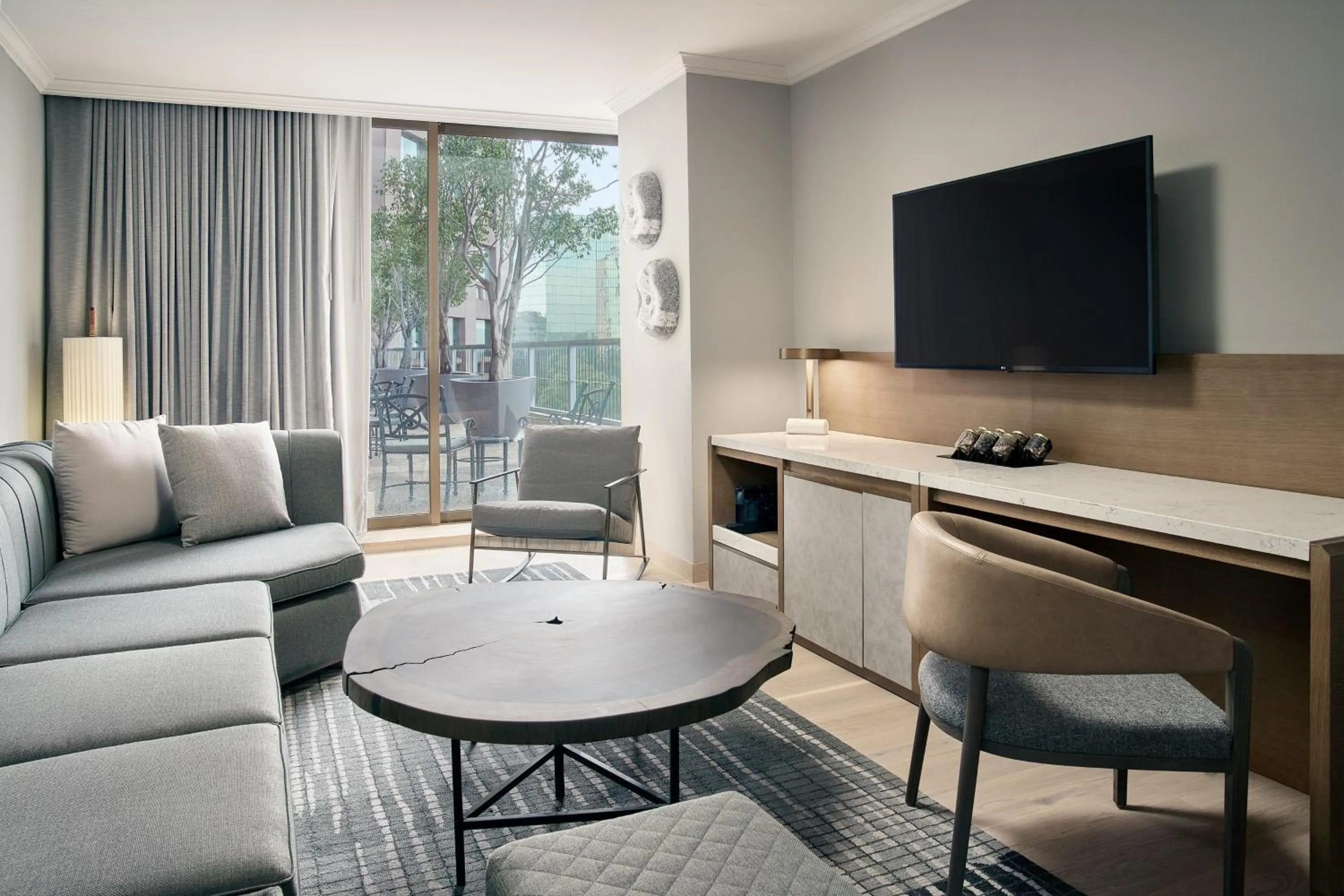 Living room in JW Marriott Hotel Mexico City Polanco