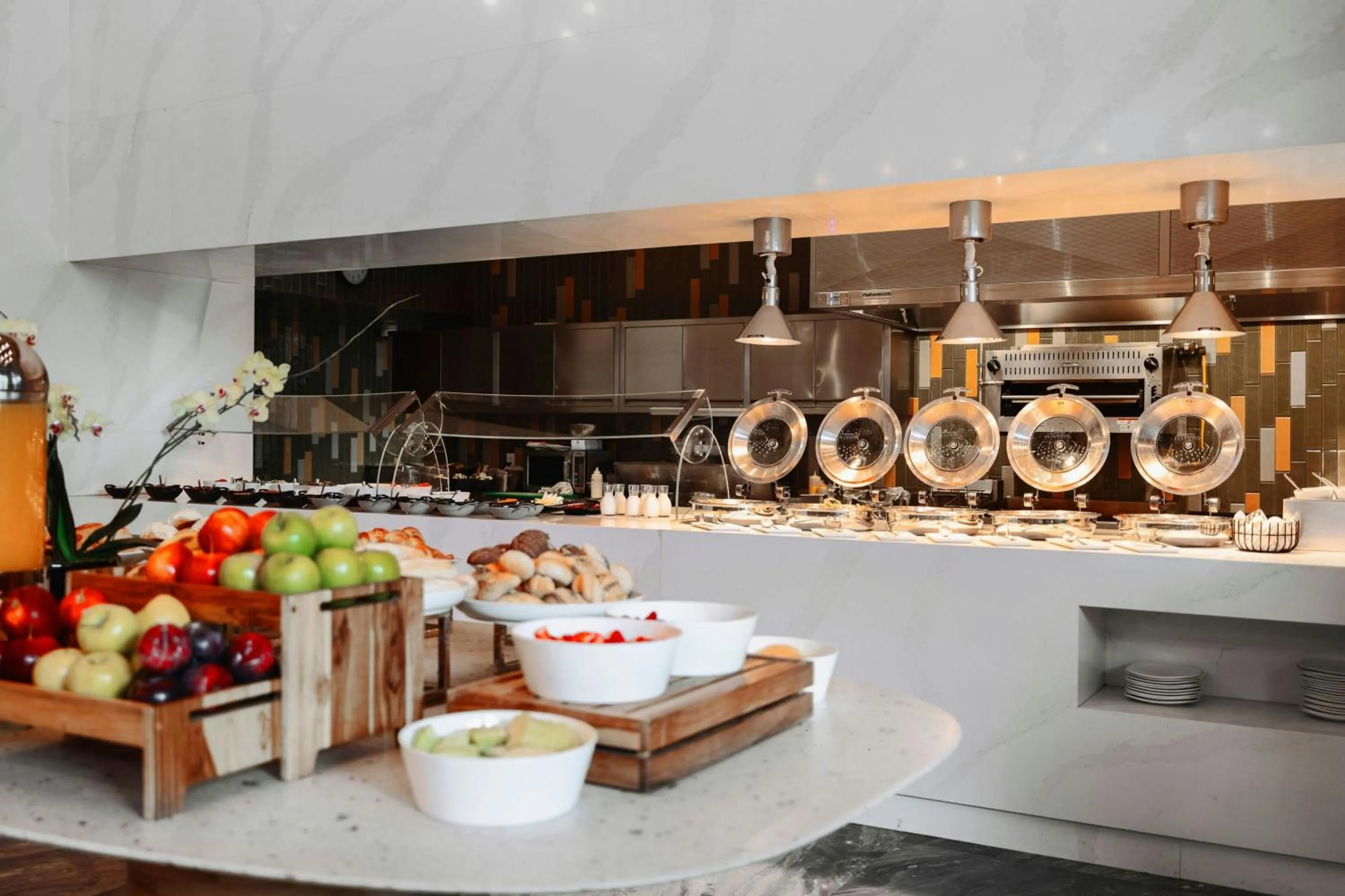 Breakfast in JW Marriott Hotel Mexico City Polanco