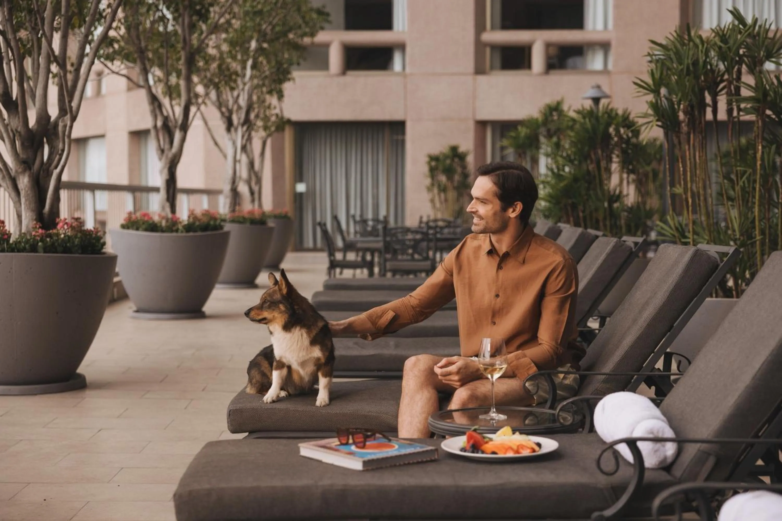 Swimming pool in JW Marriott Hotel Mexico City Polanco