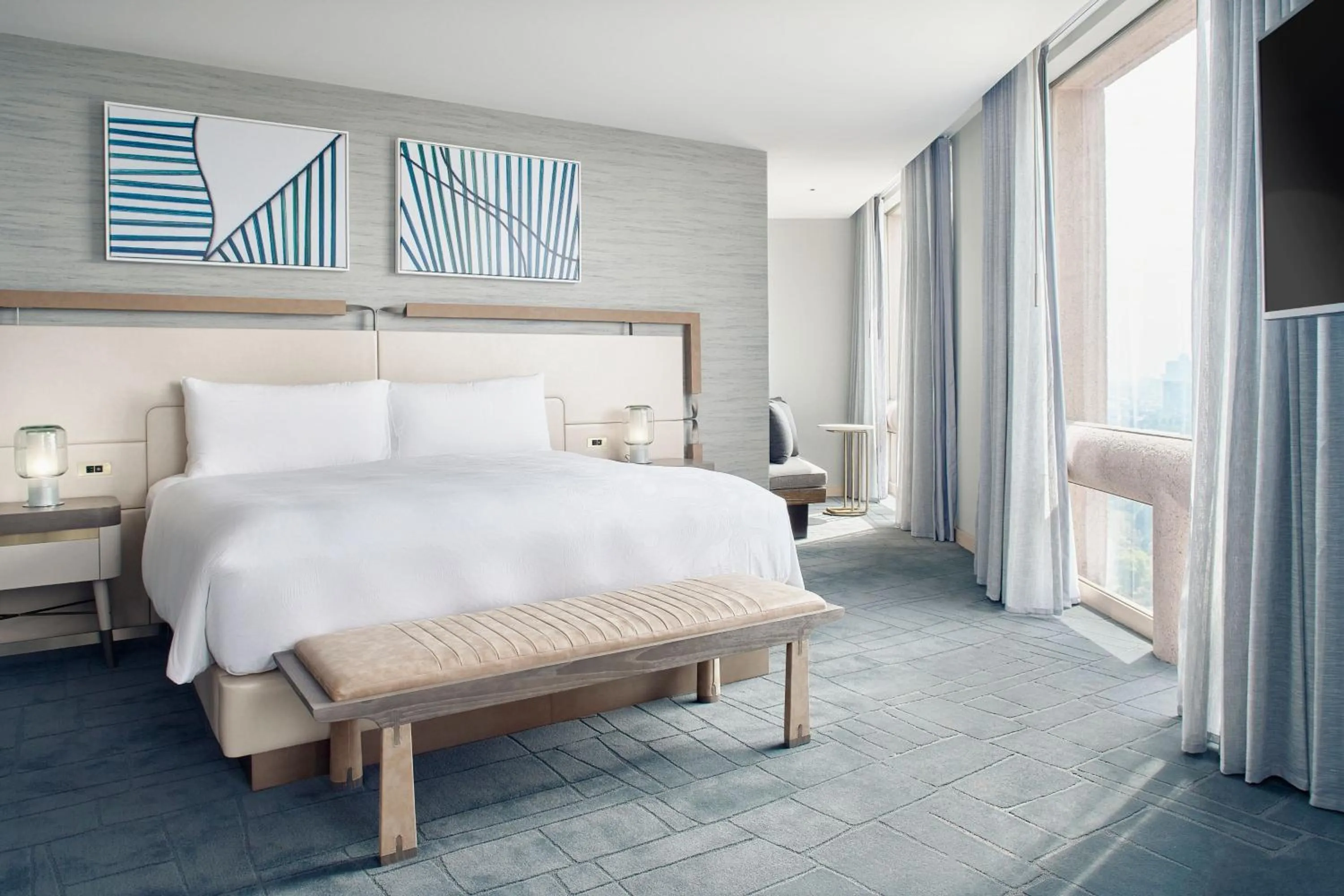 Bedroom, Bed in JW Marriott Hotel Mexico City Polanco