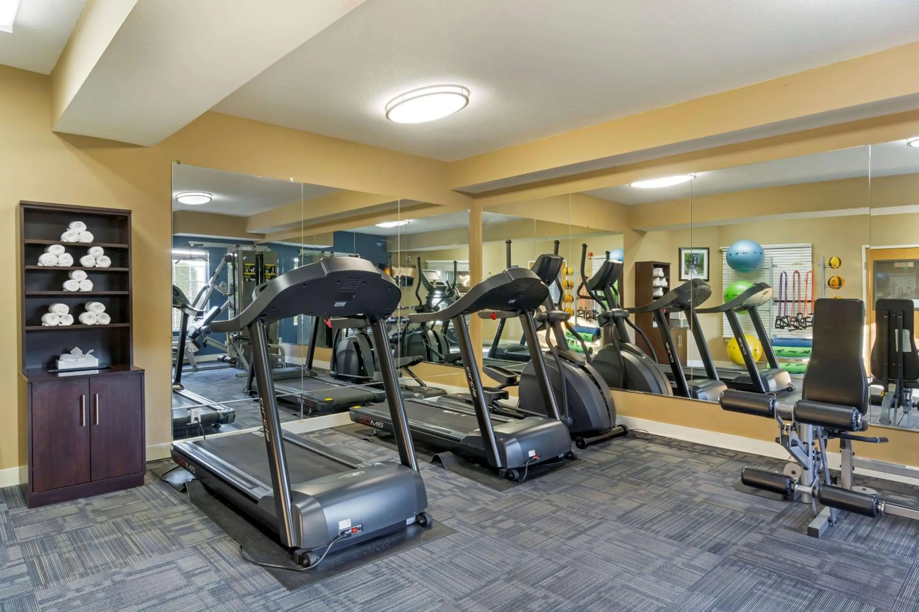 Fitness centre/facilities in Best Western PLUS Mountain View Auburn Inn