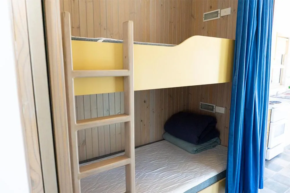 Bed in Thou Walla Sunset Retreat