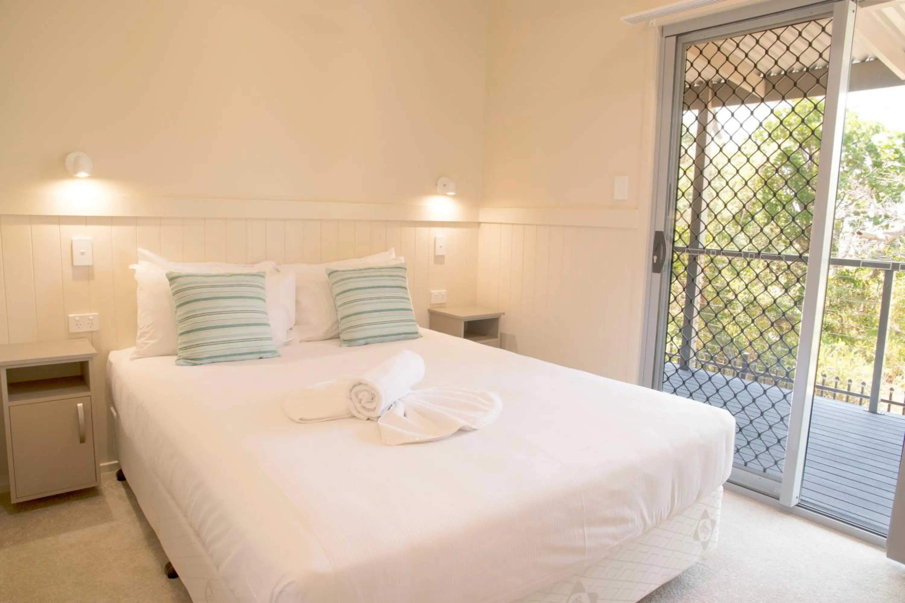 Bed in Halifax Holiday Park