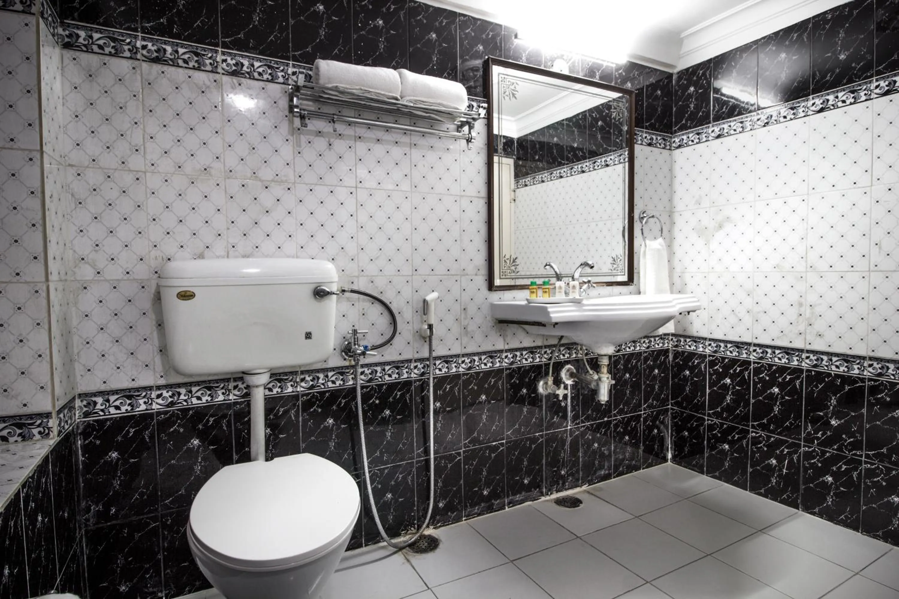 Toilet in Hotel Sugan Niwas Palace