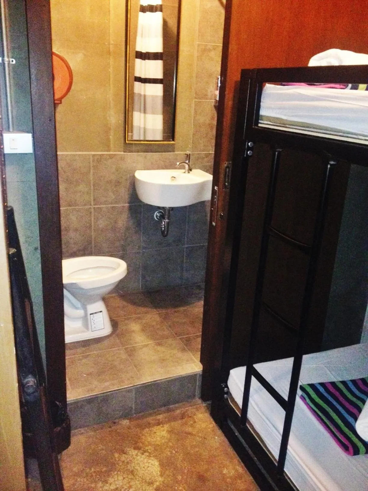 bunk bed, Bathroom in Bed Bangkok Hostel