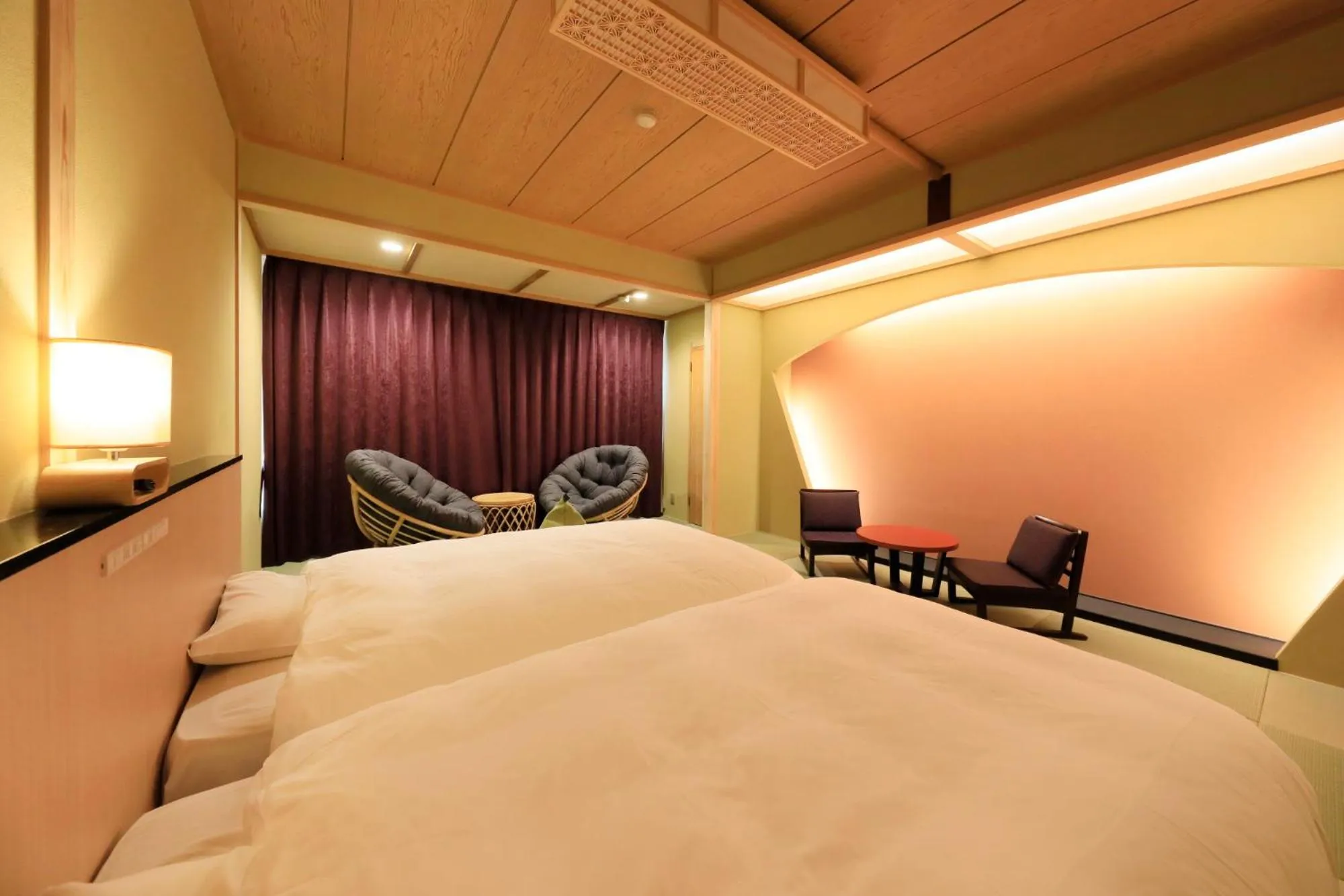 Bed in Wafu-no-Yado MASUYA