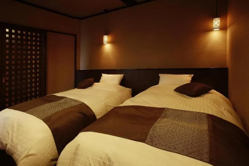 Bed in Wafu-no-Yado MASUYA