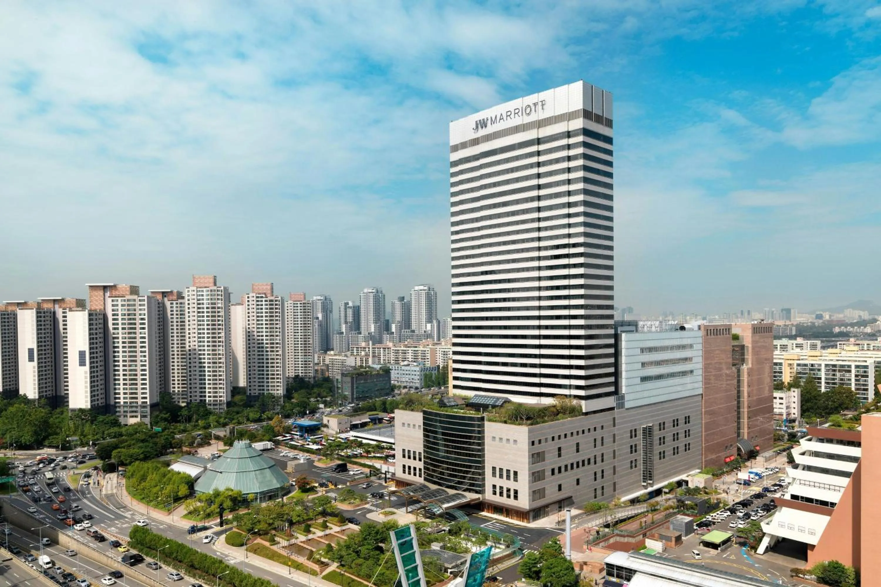 Property building in JW Marriott Hotel Seoul