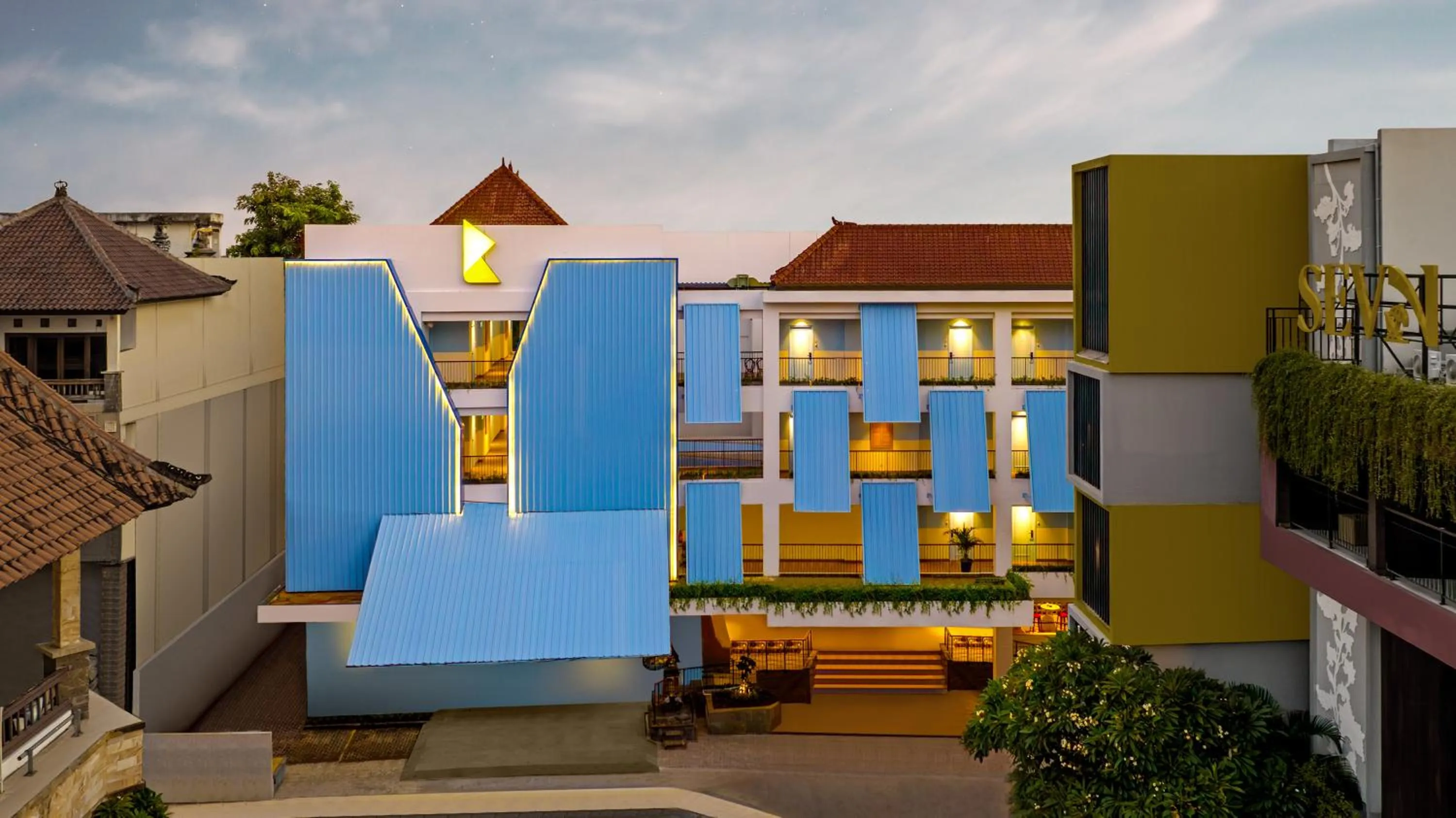 Property building in Kampi Hotel Legian