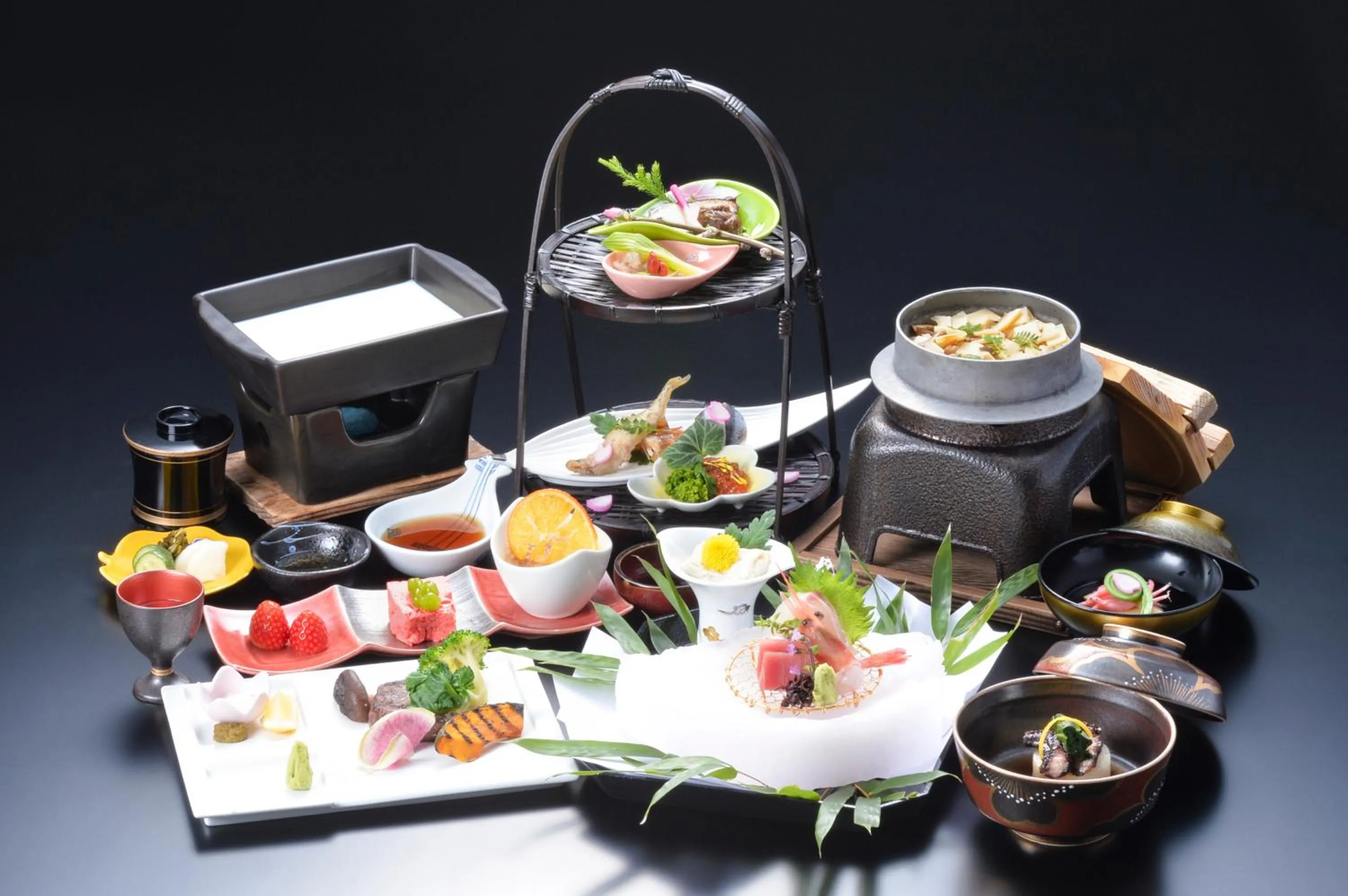 Dinner in Nikko Hoshino Yado