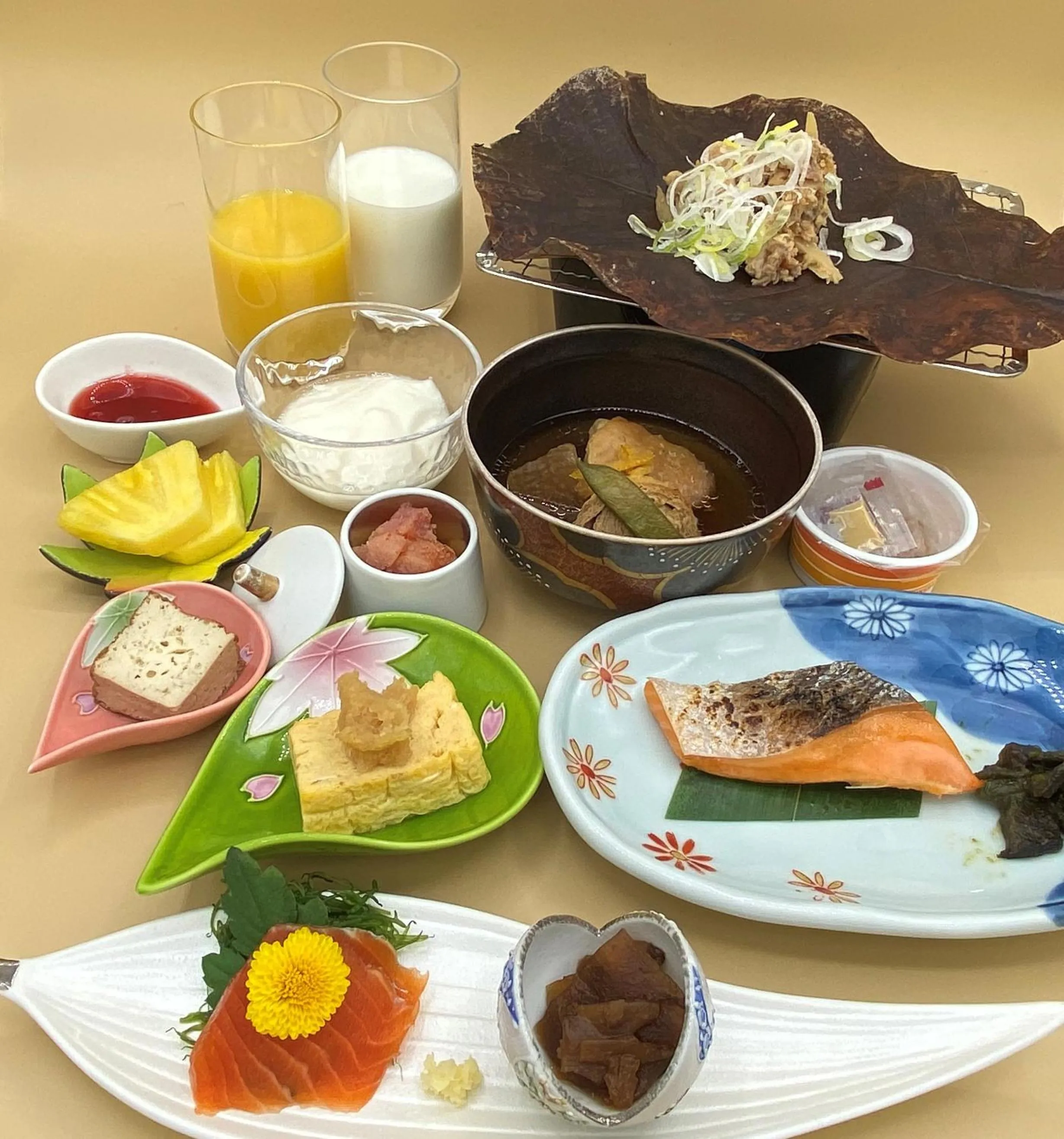Breakfast in Nikko Hoshino Yado
