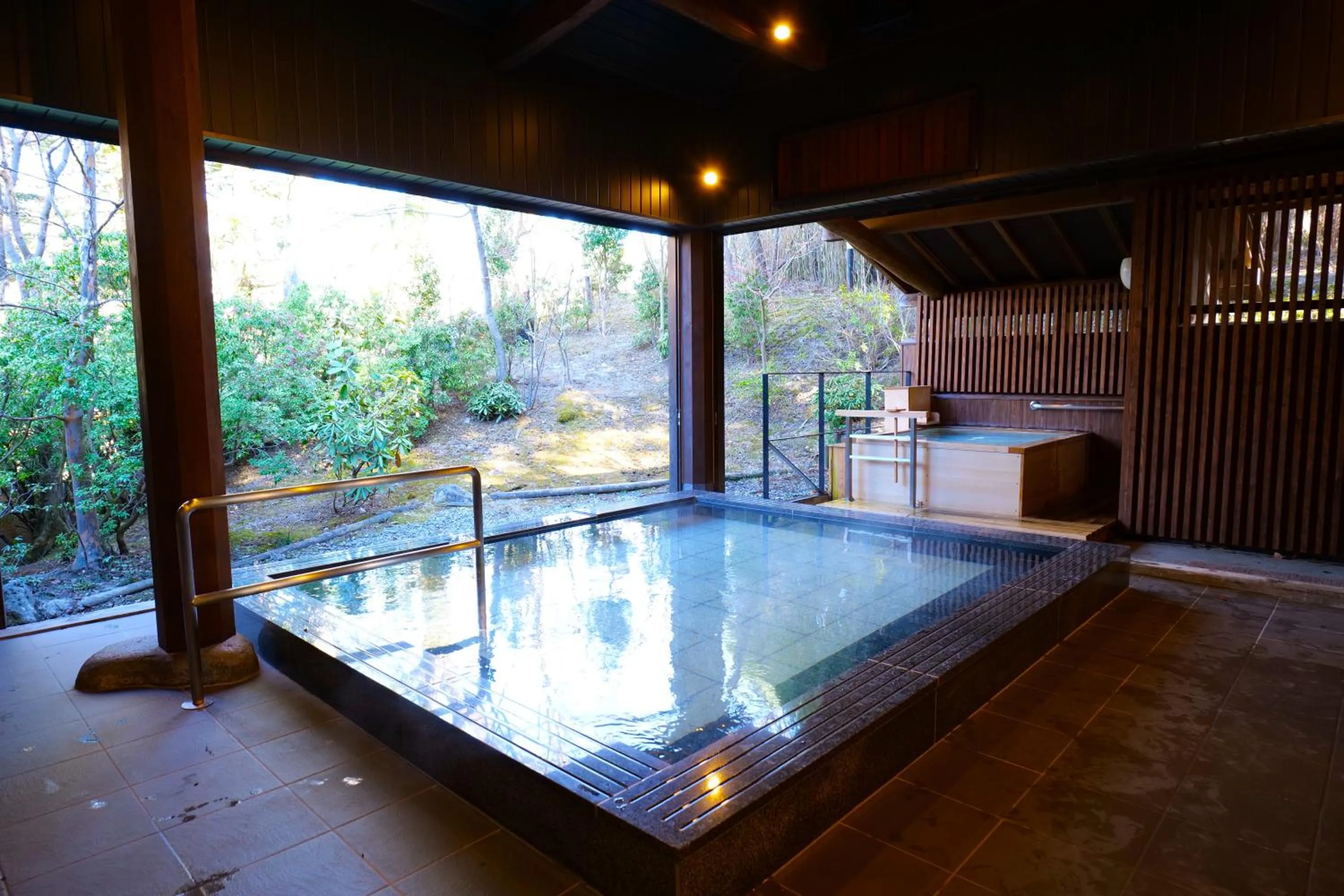 Hot Spring Bath in Nikko Hoshino Yado