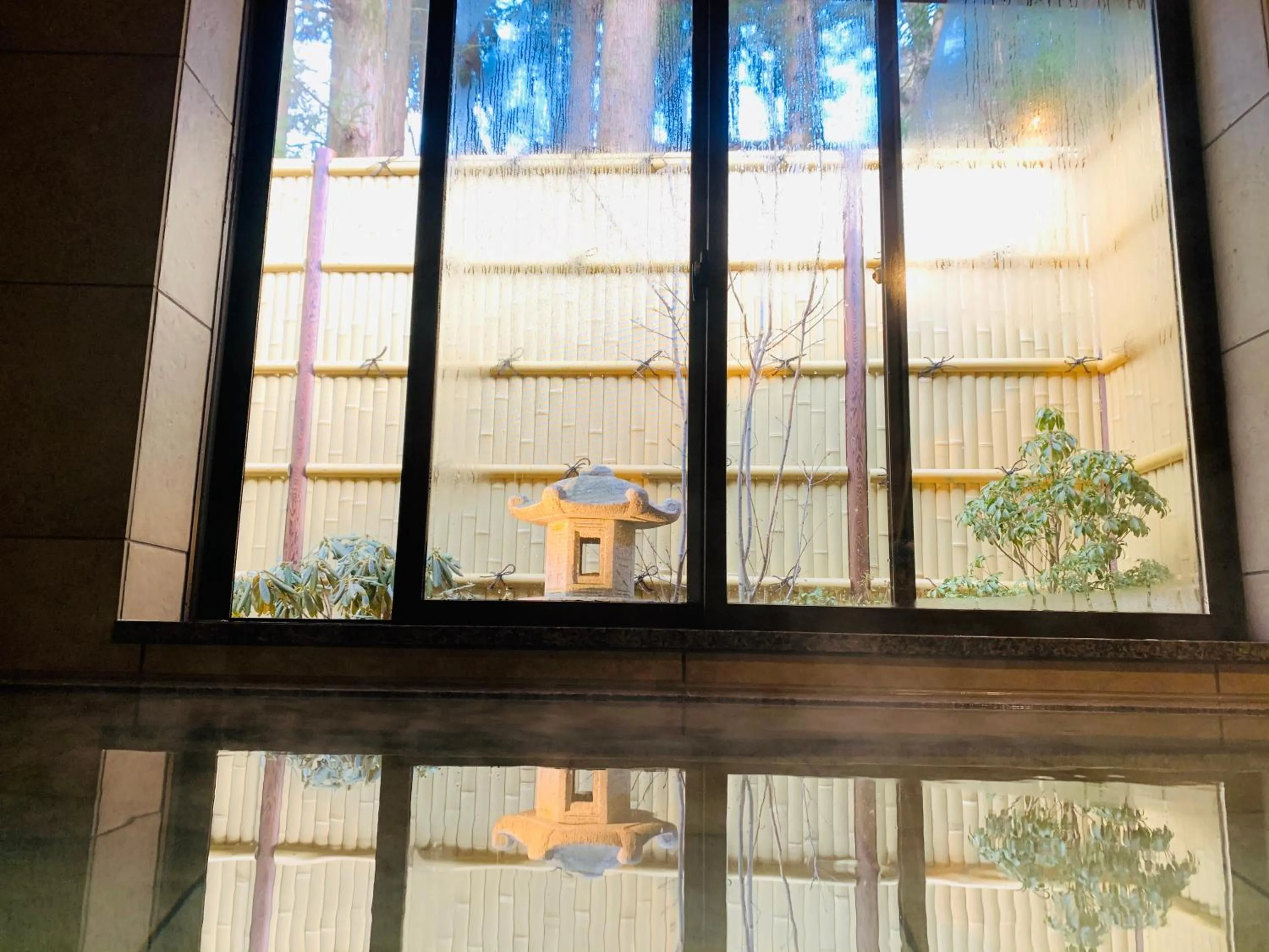 Hot Tub in Nikko Hoshino Yado