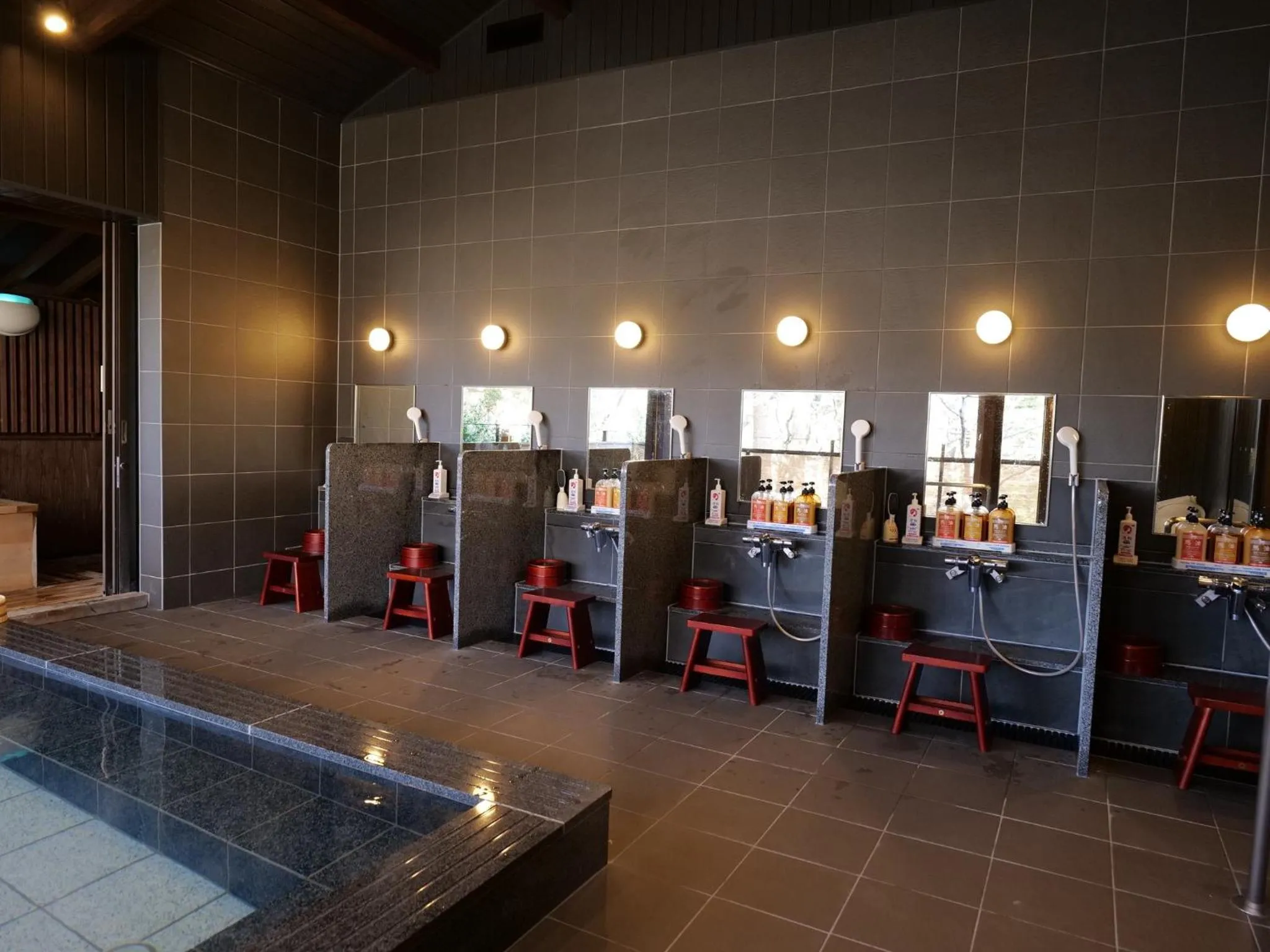 Public Bath in Nikko Hoshino Yado