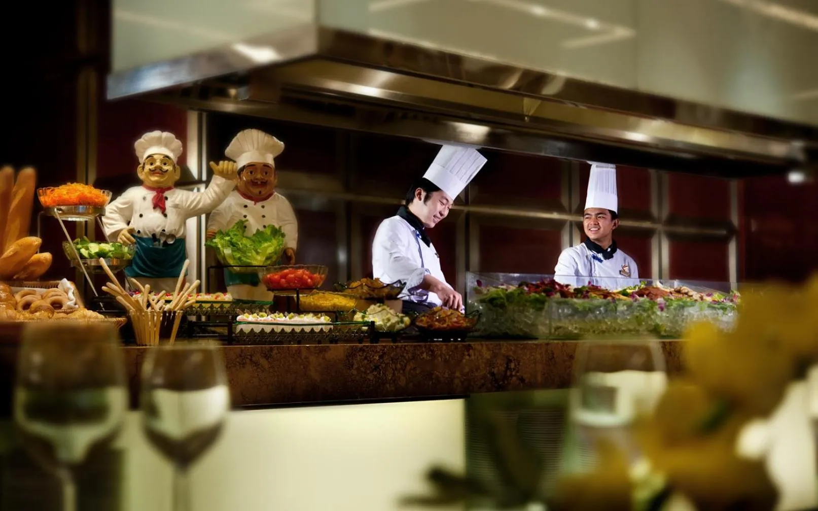 Restaurant/places to eat in Yidu Jinling Grand Hotel Yancheng