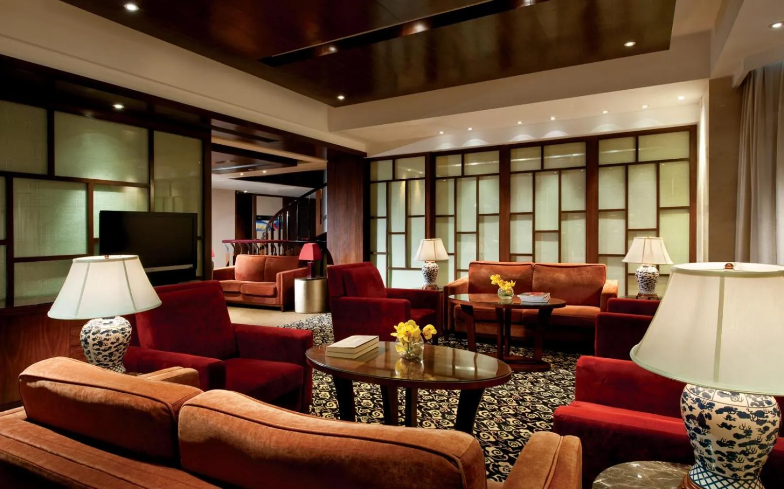 Lounge or bar in Yidu Jinling Grand Hotel Yancheng