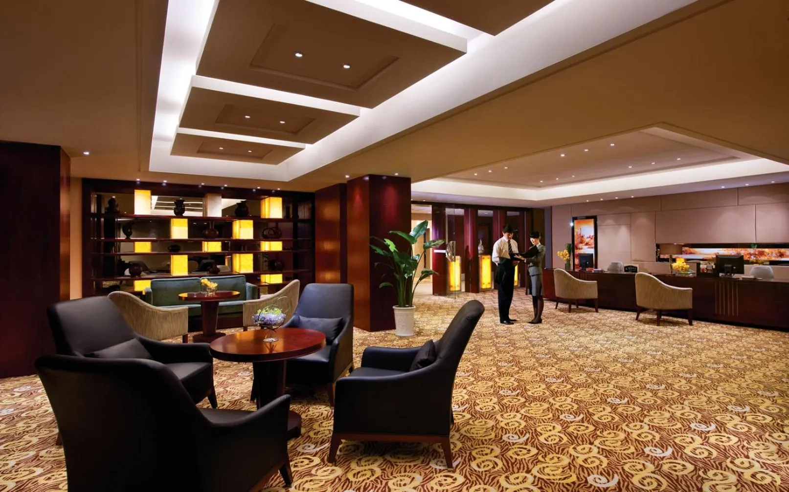Lounge or bar in Yidu Jinling Grand Hotel Yancheng