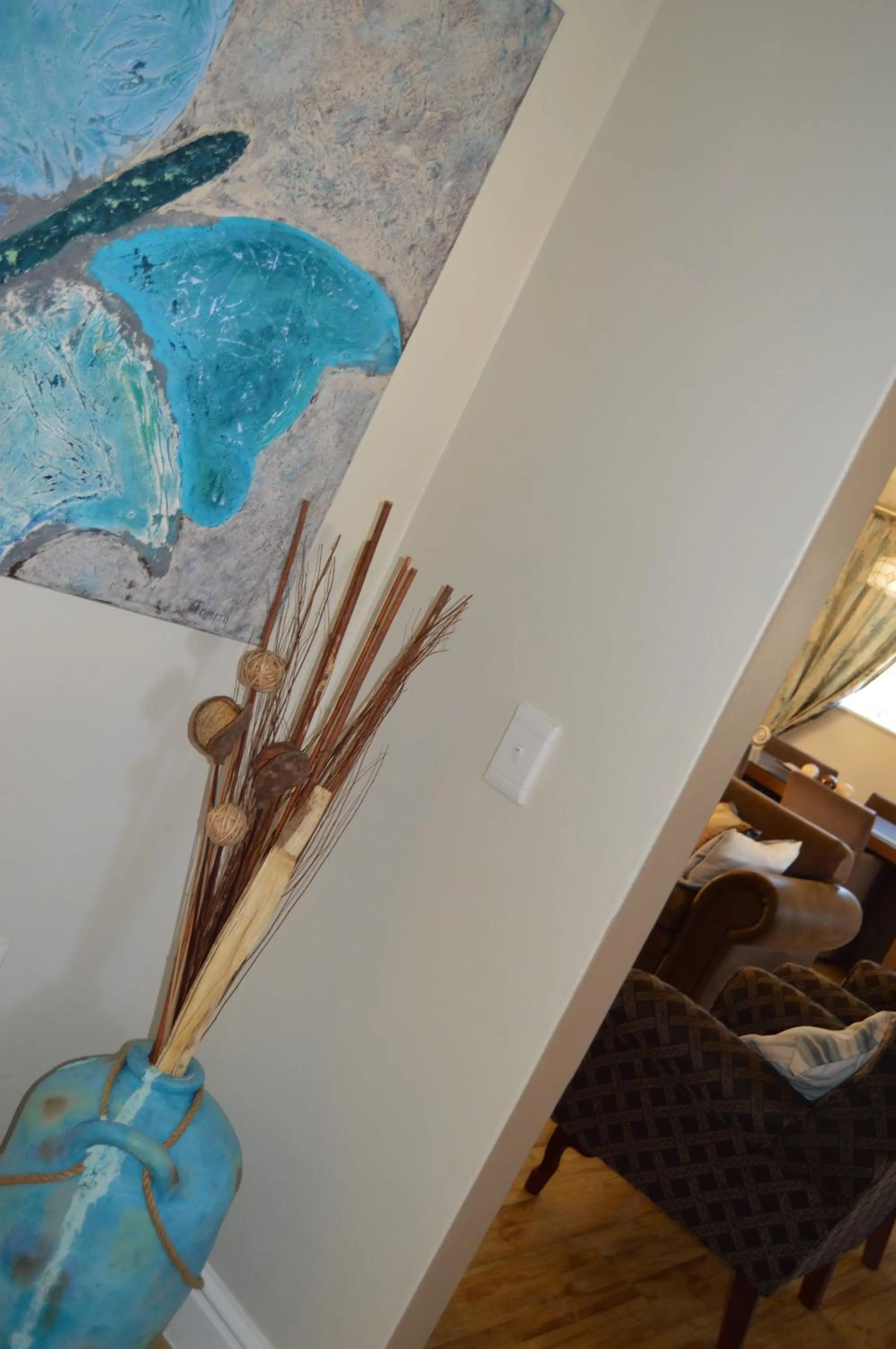 Decorative detail in African Palm Cottage and Guesthouse