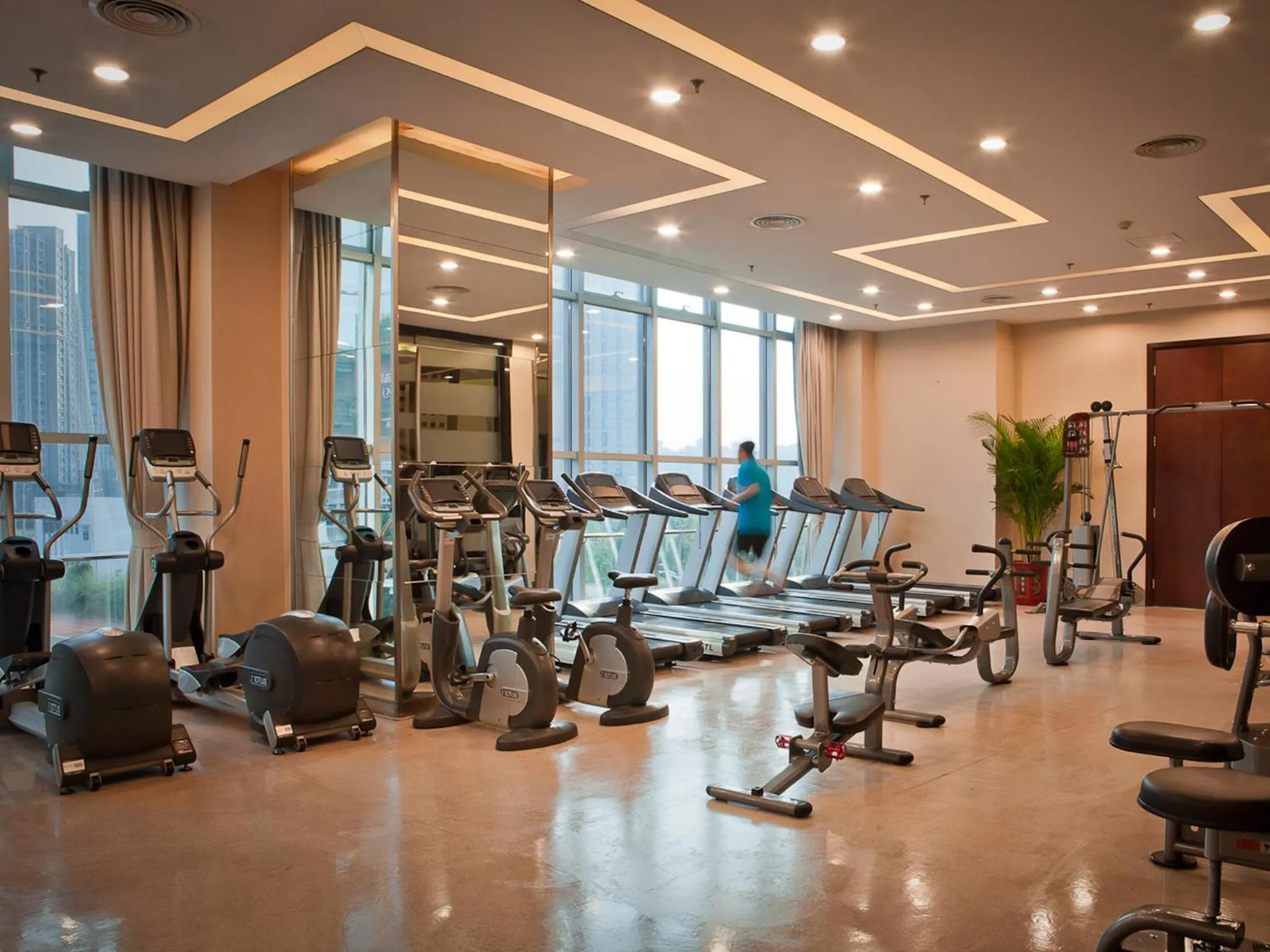 Fitness centre/facilities in Hongrui Jinling Grand Hotel Hefei