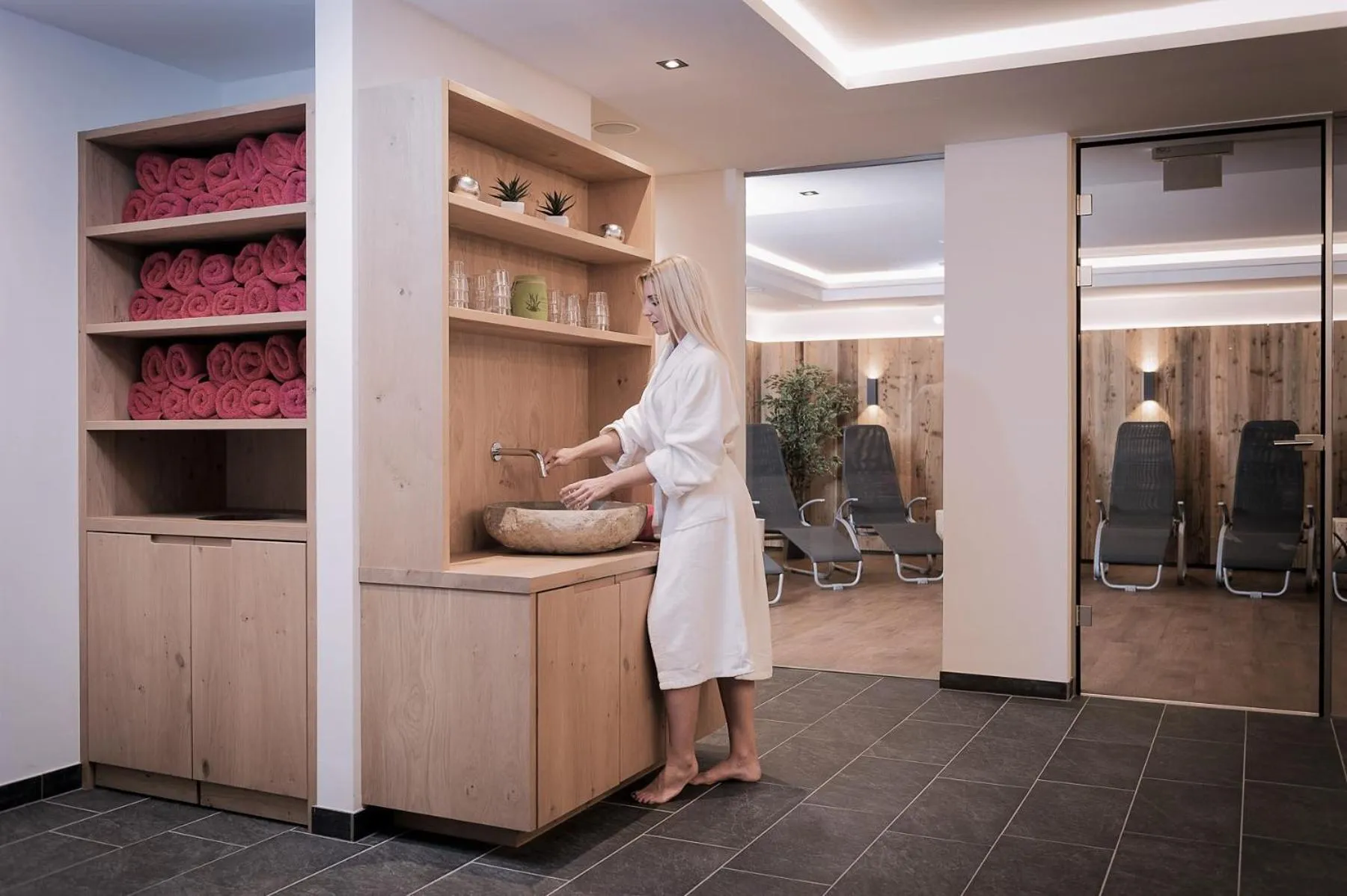 Sauna in Appartement-Pension Kendlbacher