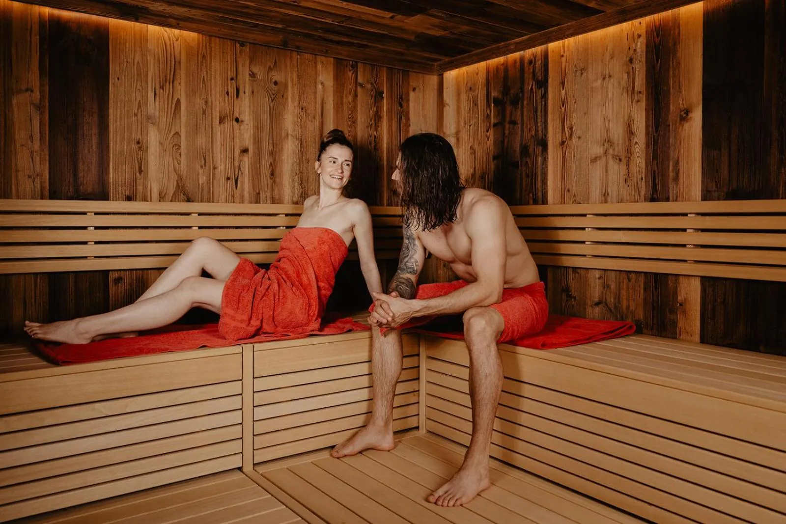 Sauna in Appartement-Pension Kendlbacher