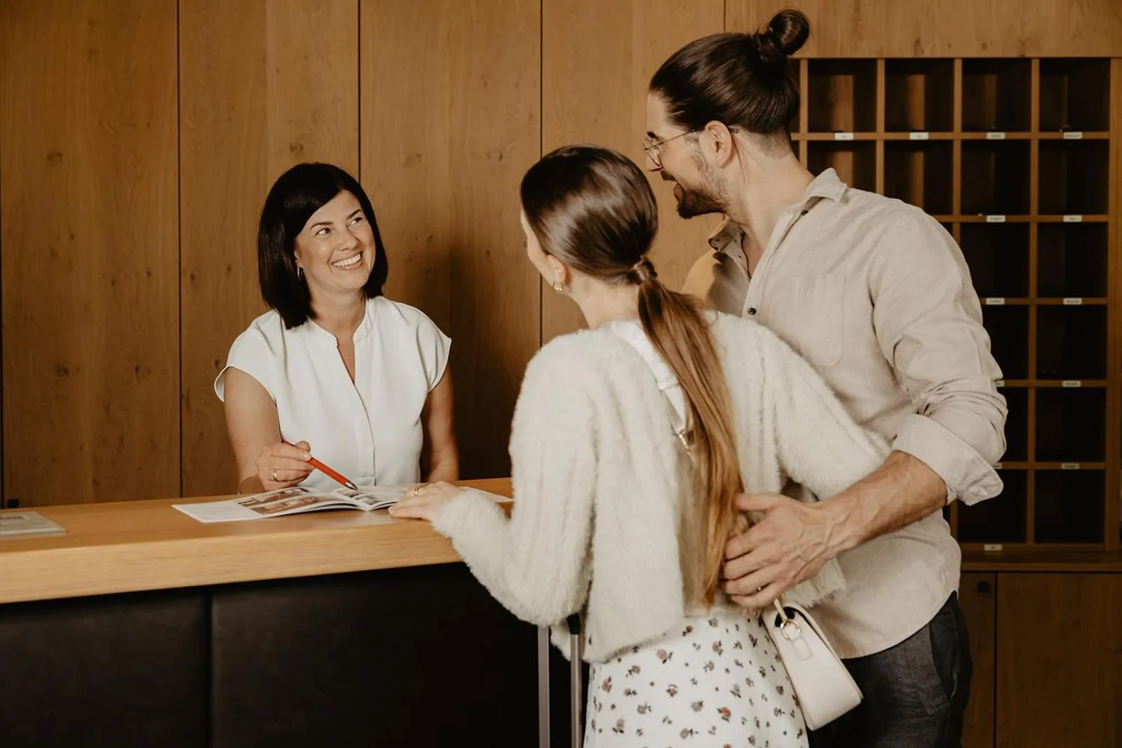 Lobby or reception in Appartement-Pension Kendlbacher