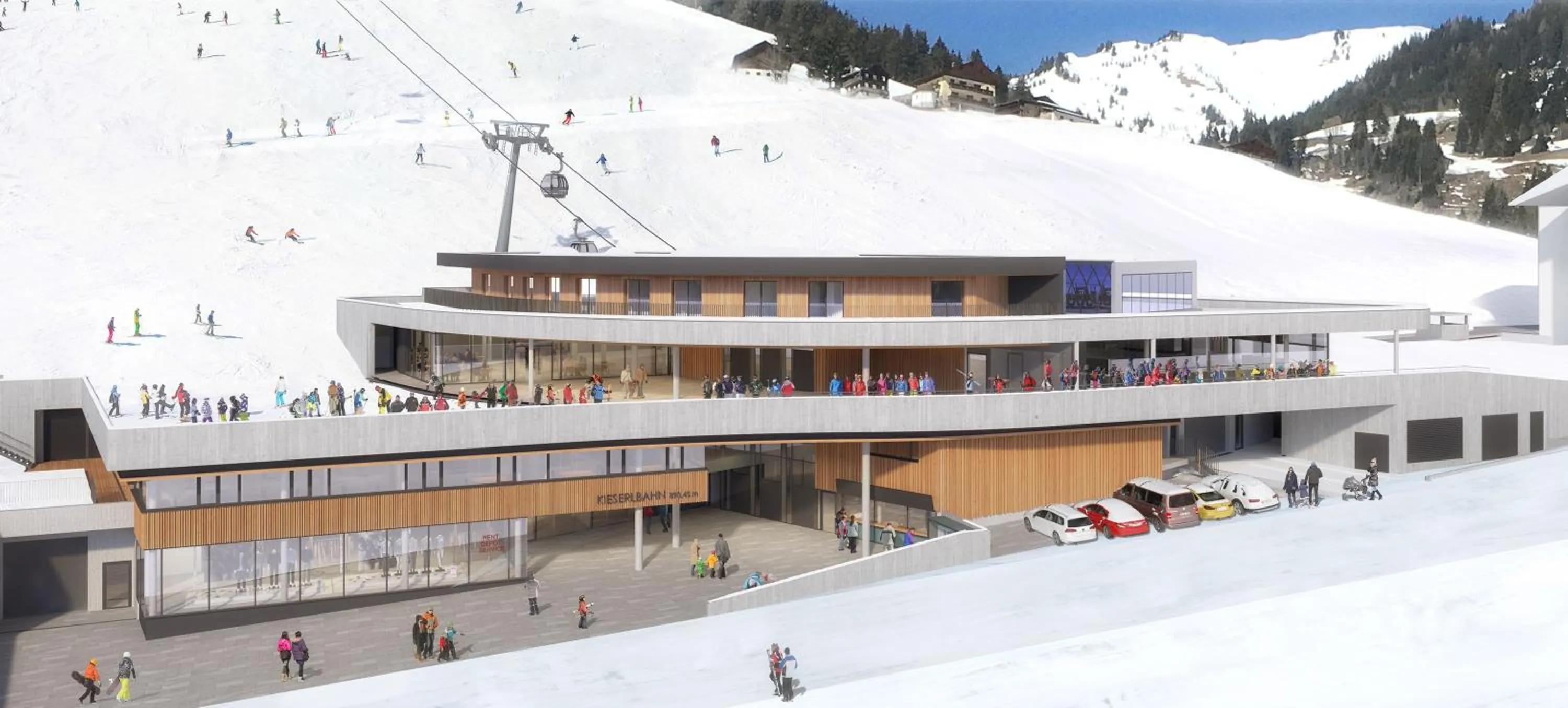 Winter in Appartement-Pension Kendlbacher