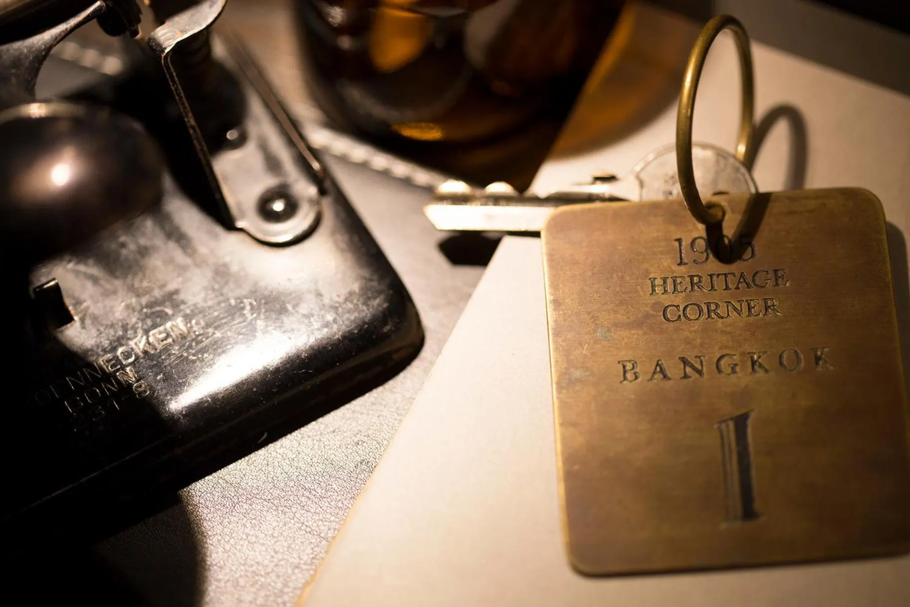 Decorative detail in 1905 Heritage Corner