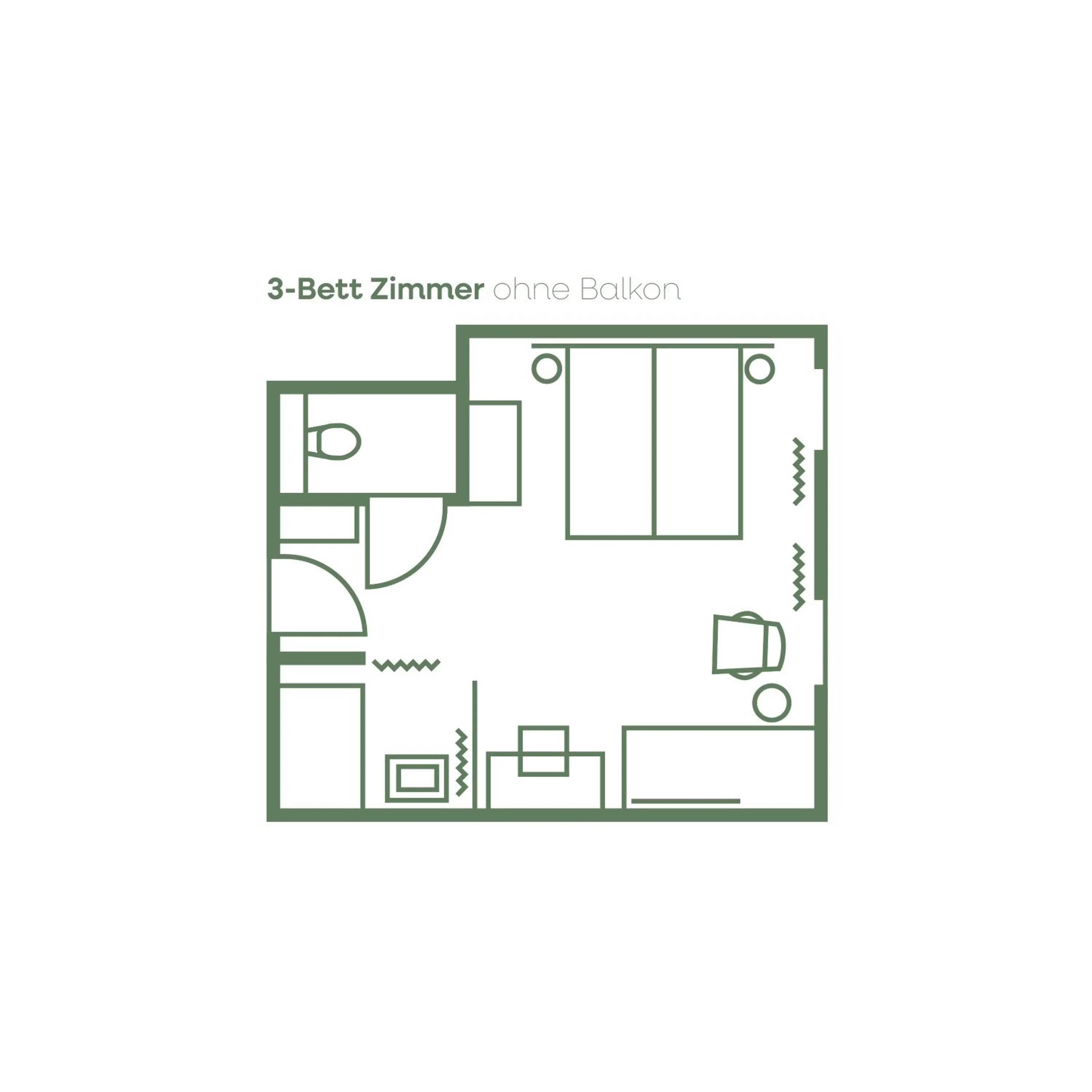 Floor plan in Schwarzes Rössl