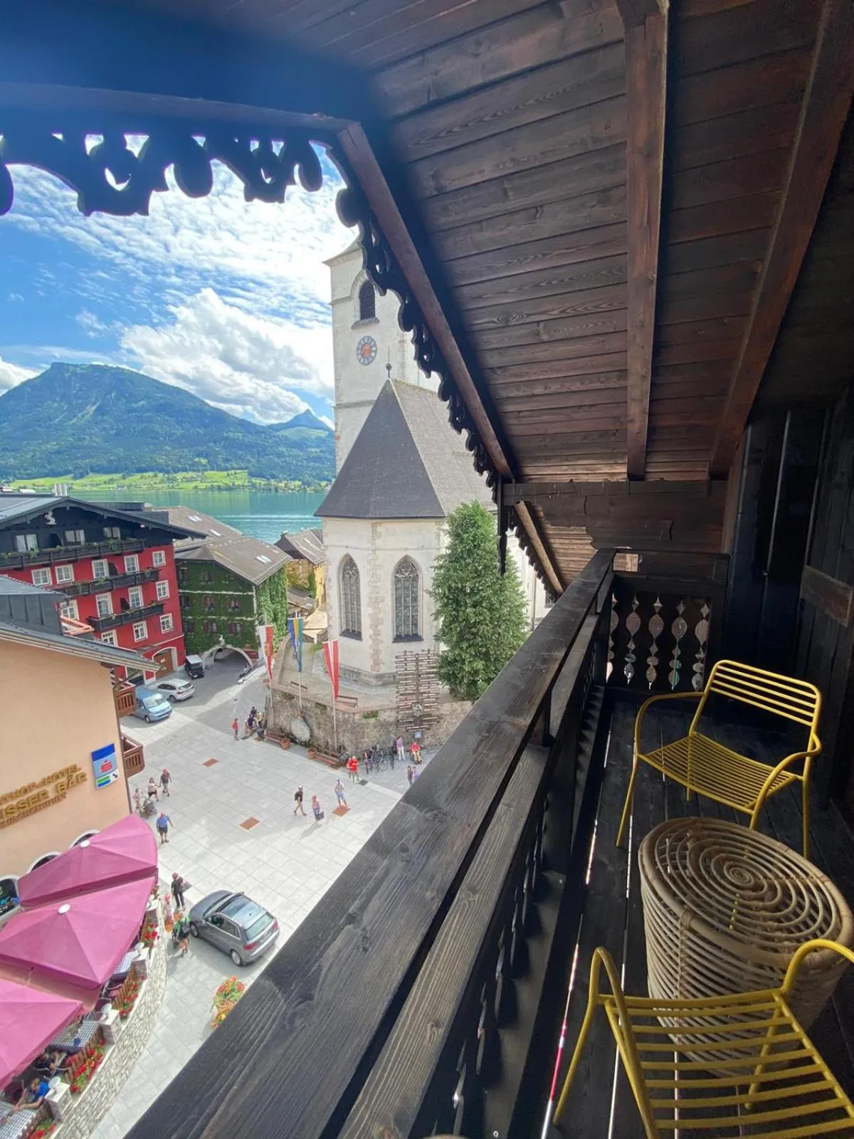 Balcony/Terrace in Schwarzes Rössl