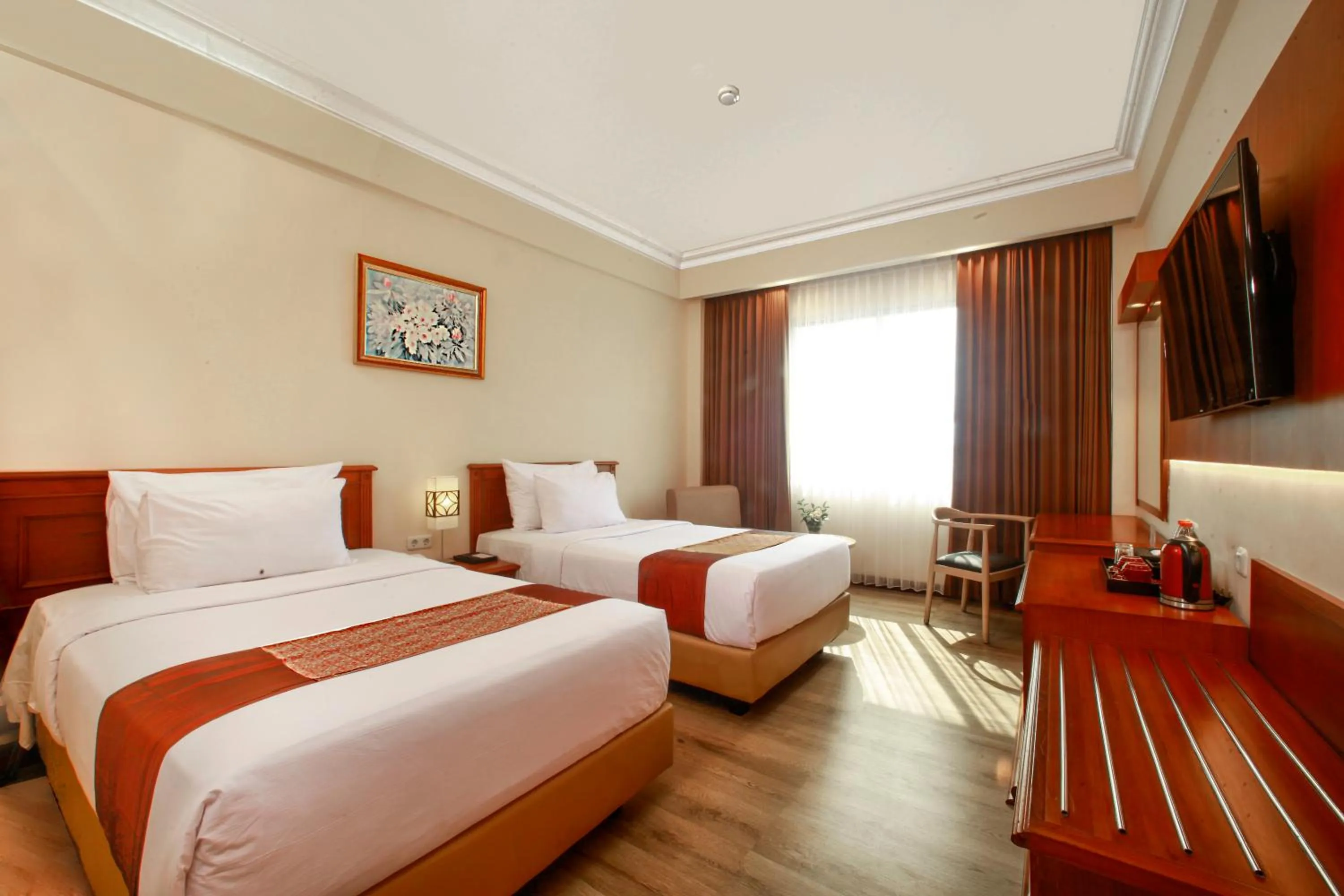 Bed in Grand Inna Tunjungan Hotel Surabaya