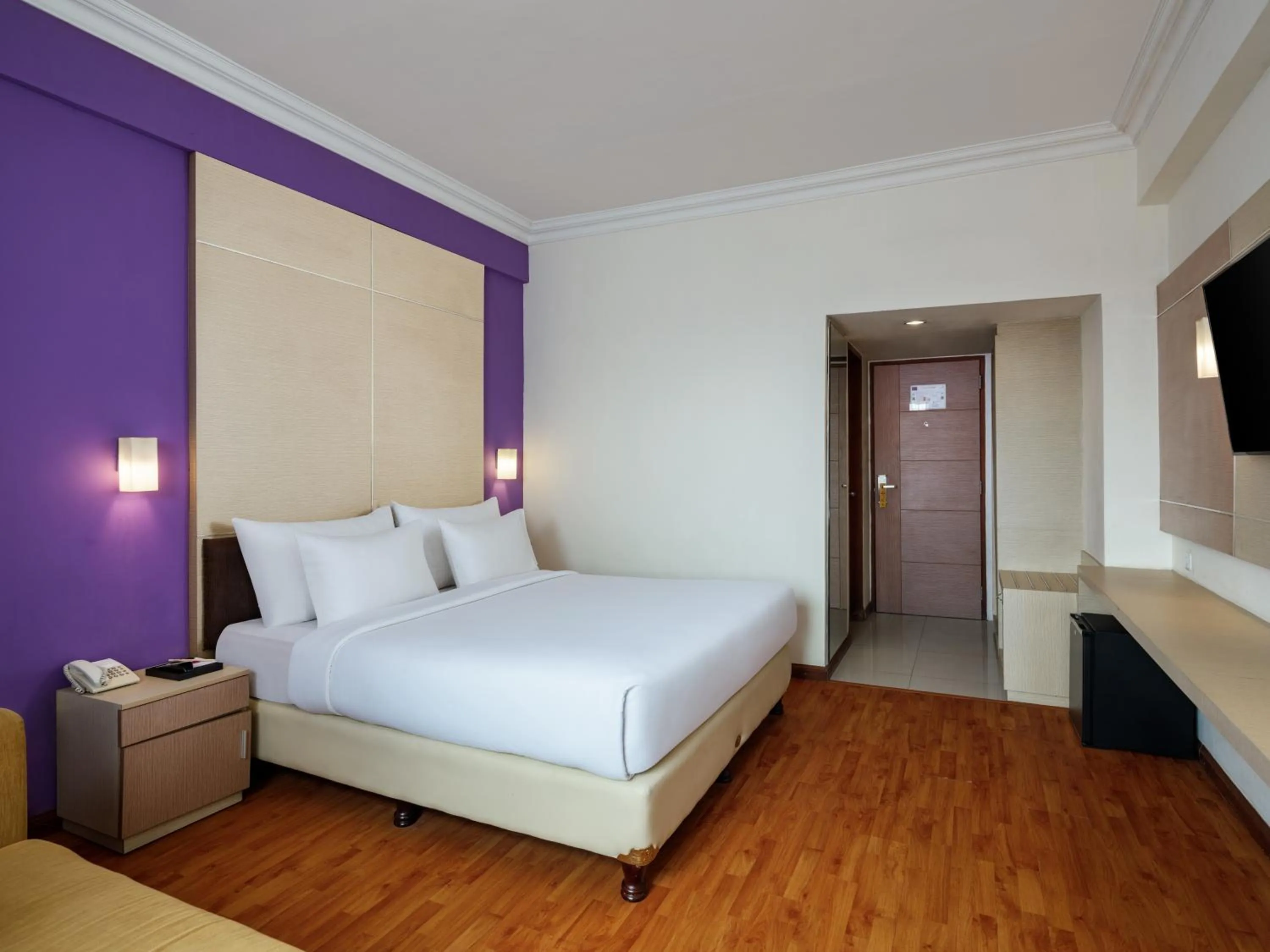 Bed in Grand Inna Tunjungan Hotel Surabaya