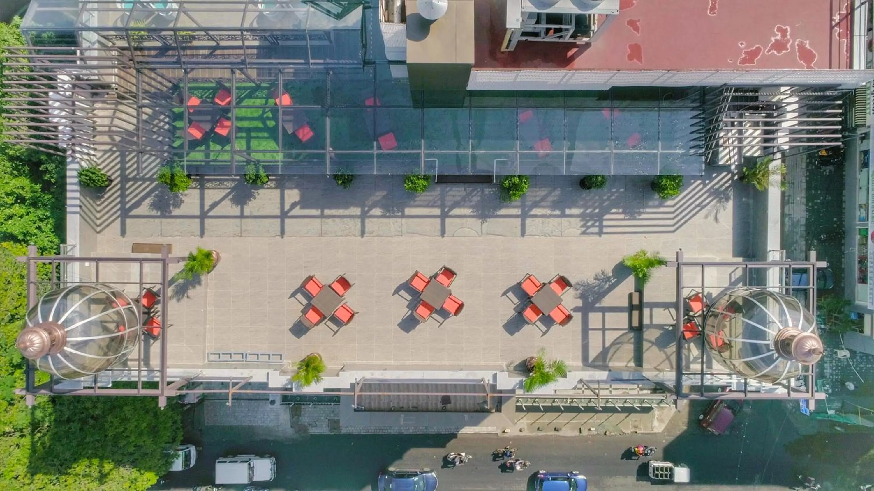 Bird's eye view in Quality Inn Sabari