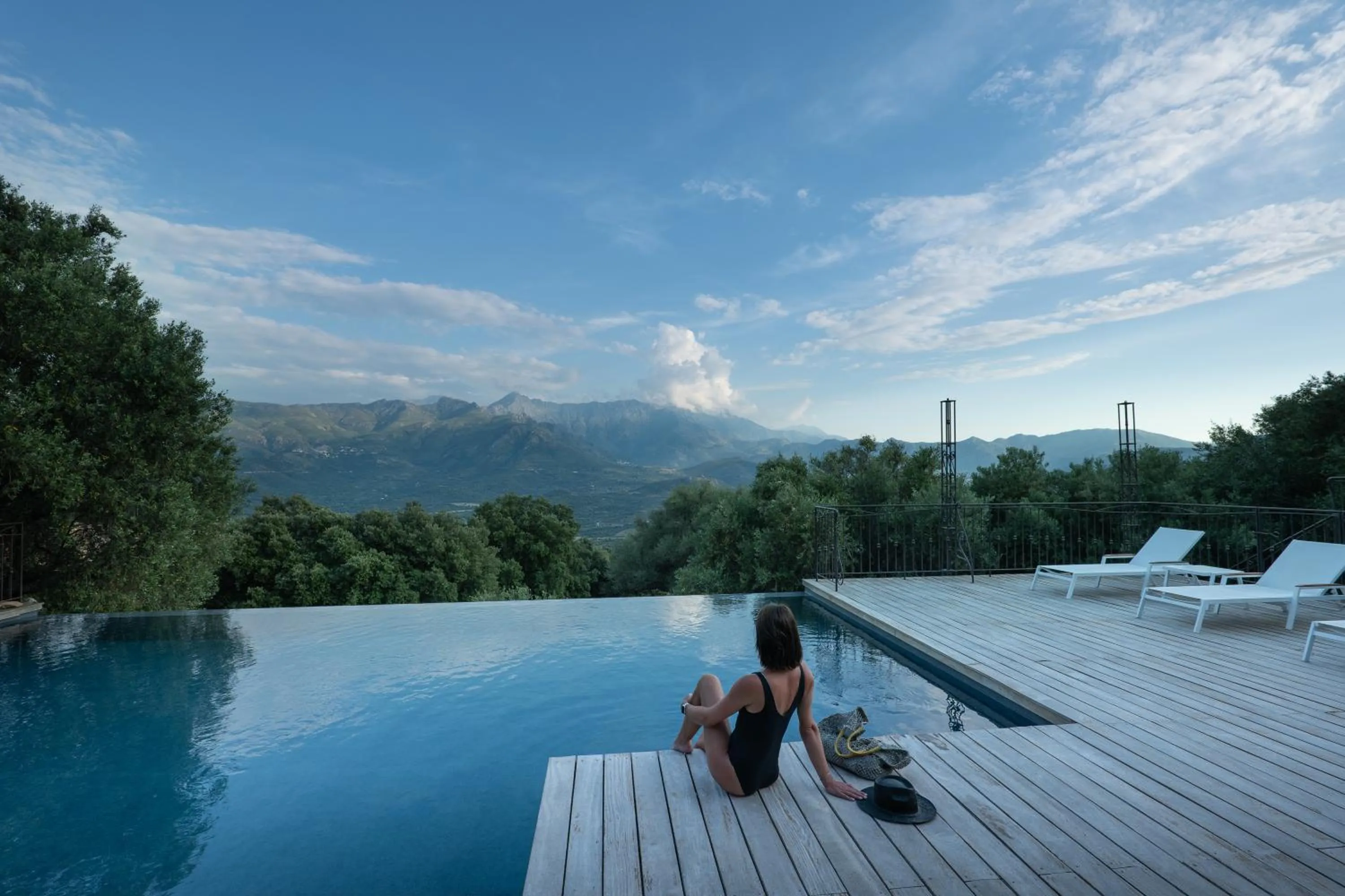 Swimming pool in Hotel A Piattatella