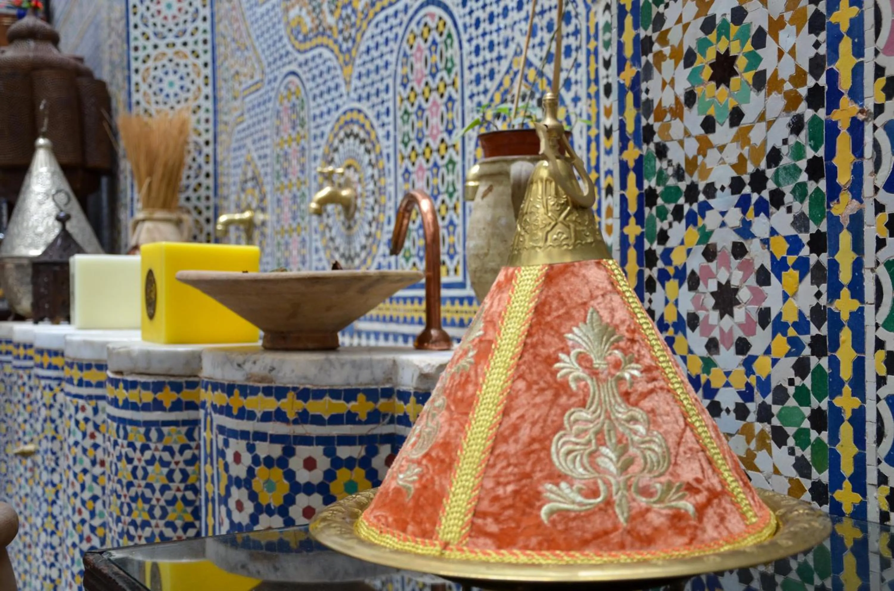 Lobby or reception in Riad Le Patio De Fes