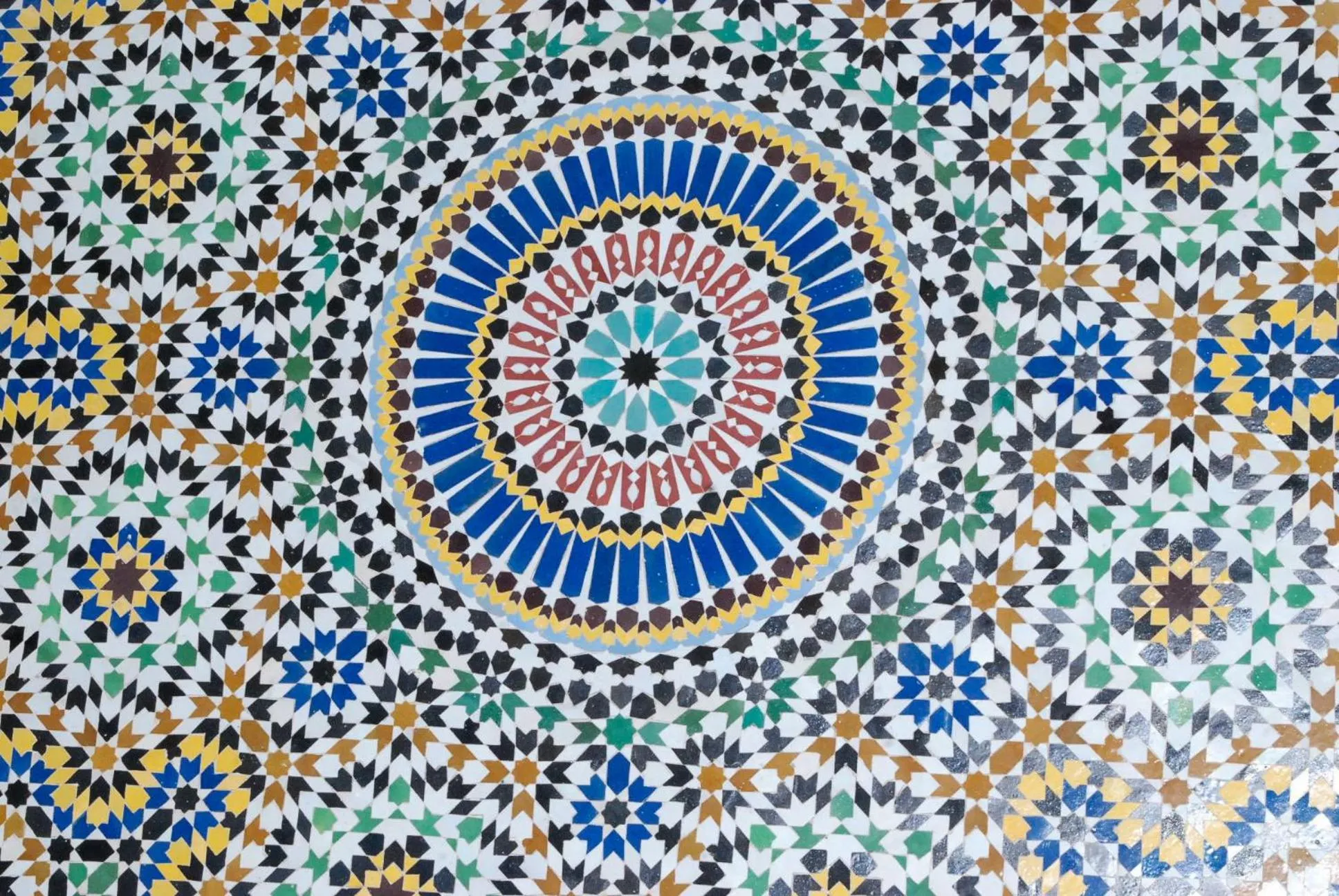 Decorative detail in Riad Le Patio De Fes